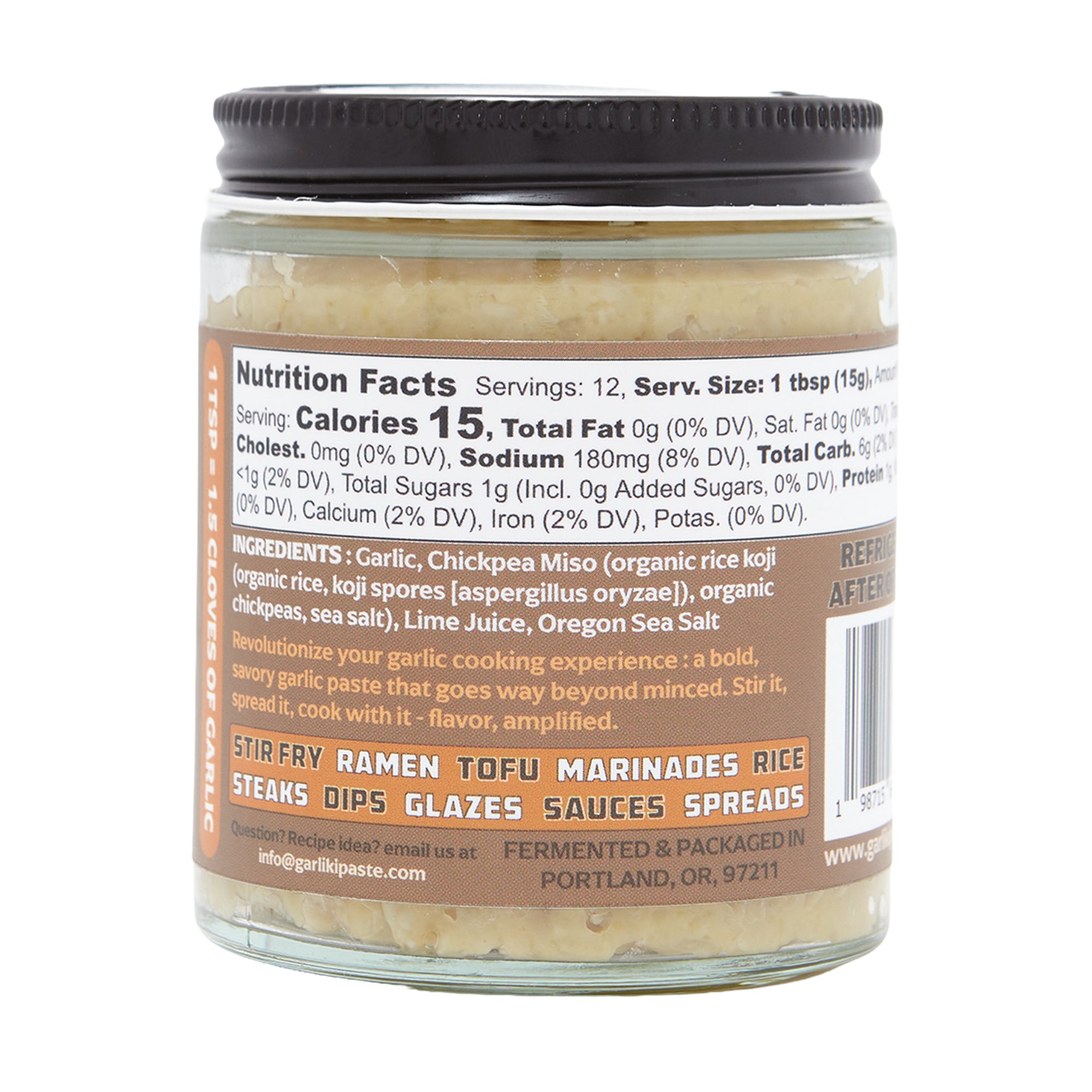 Garliki Fermented Garlic Paste Umami
