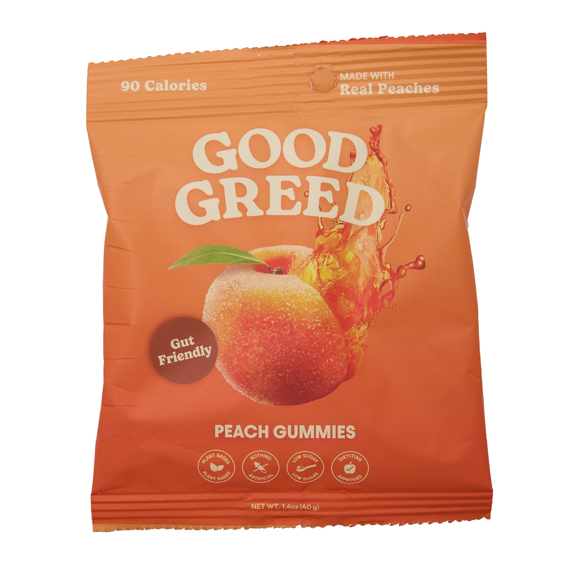 Good Greed Gummy Candy Peach