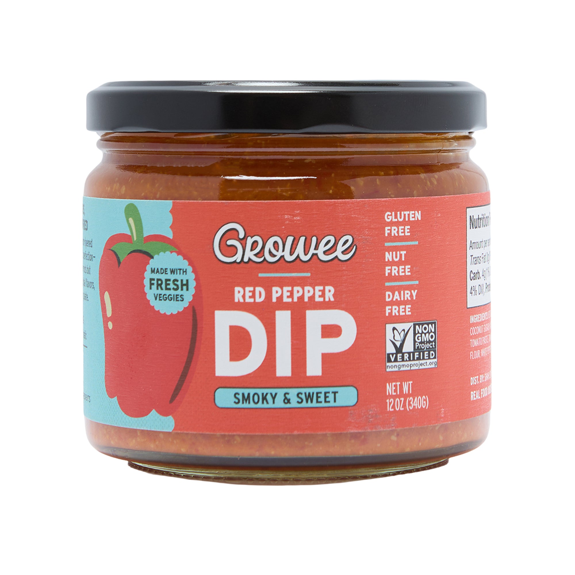 Growee Foods Dip Red Pepper