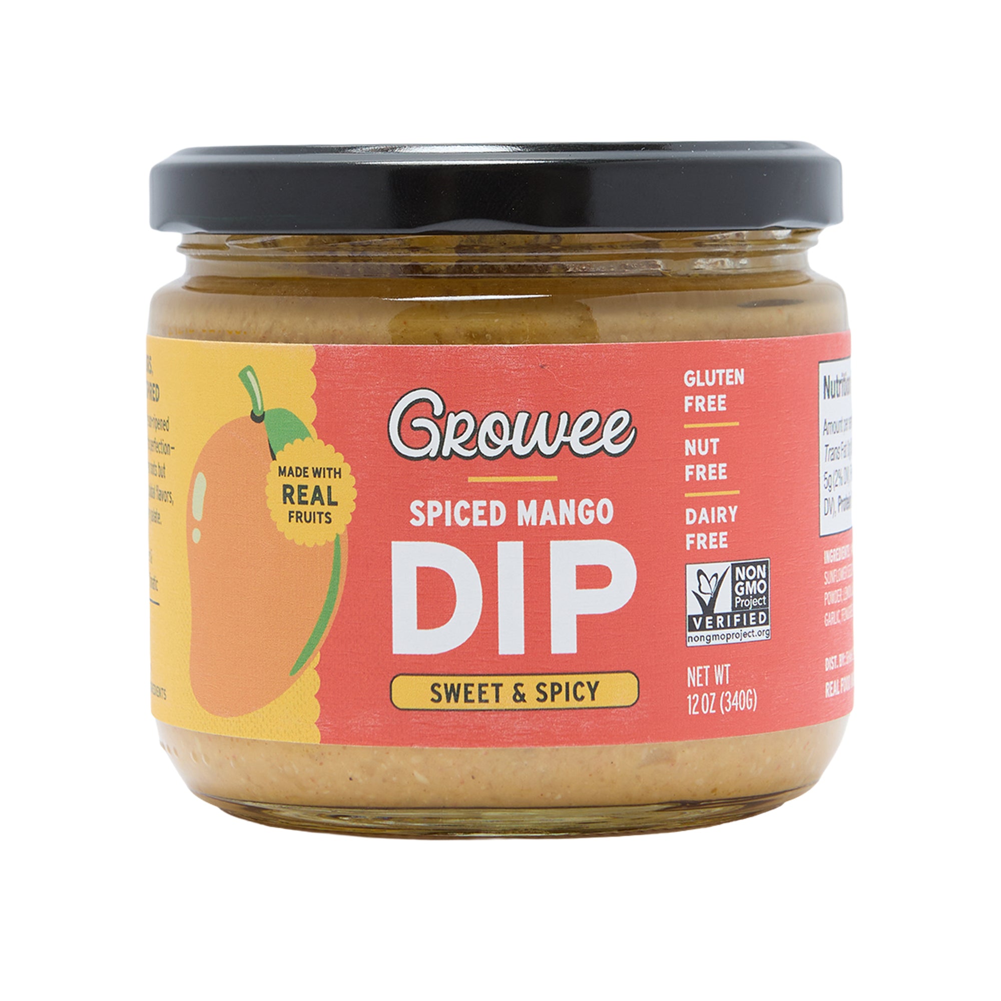 Growee Foods Dip Spiced Mango