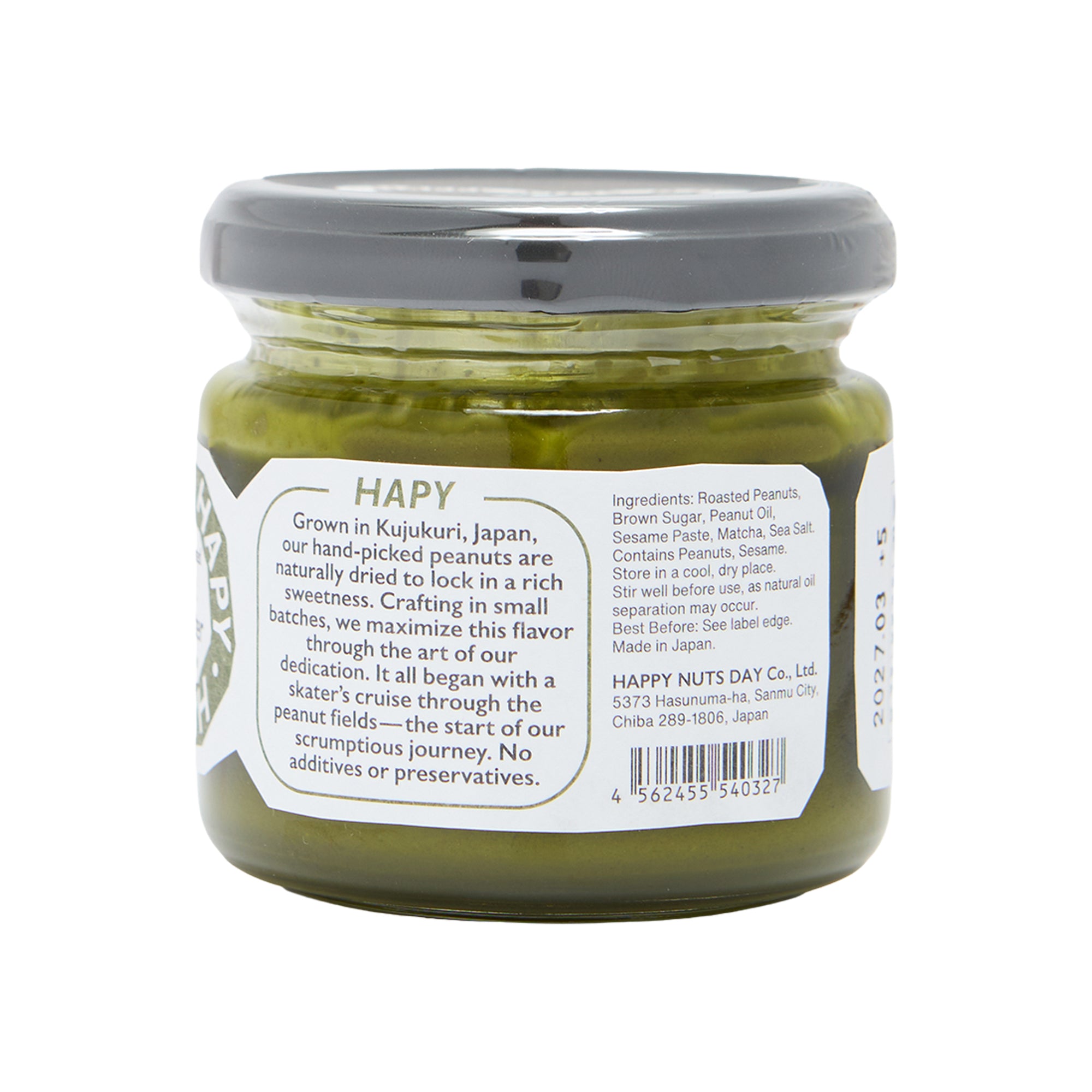 Happy Nuts Day Peanut Butter Matcha