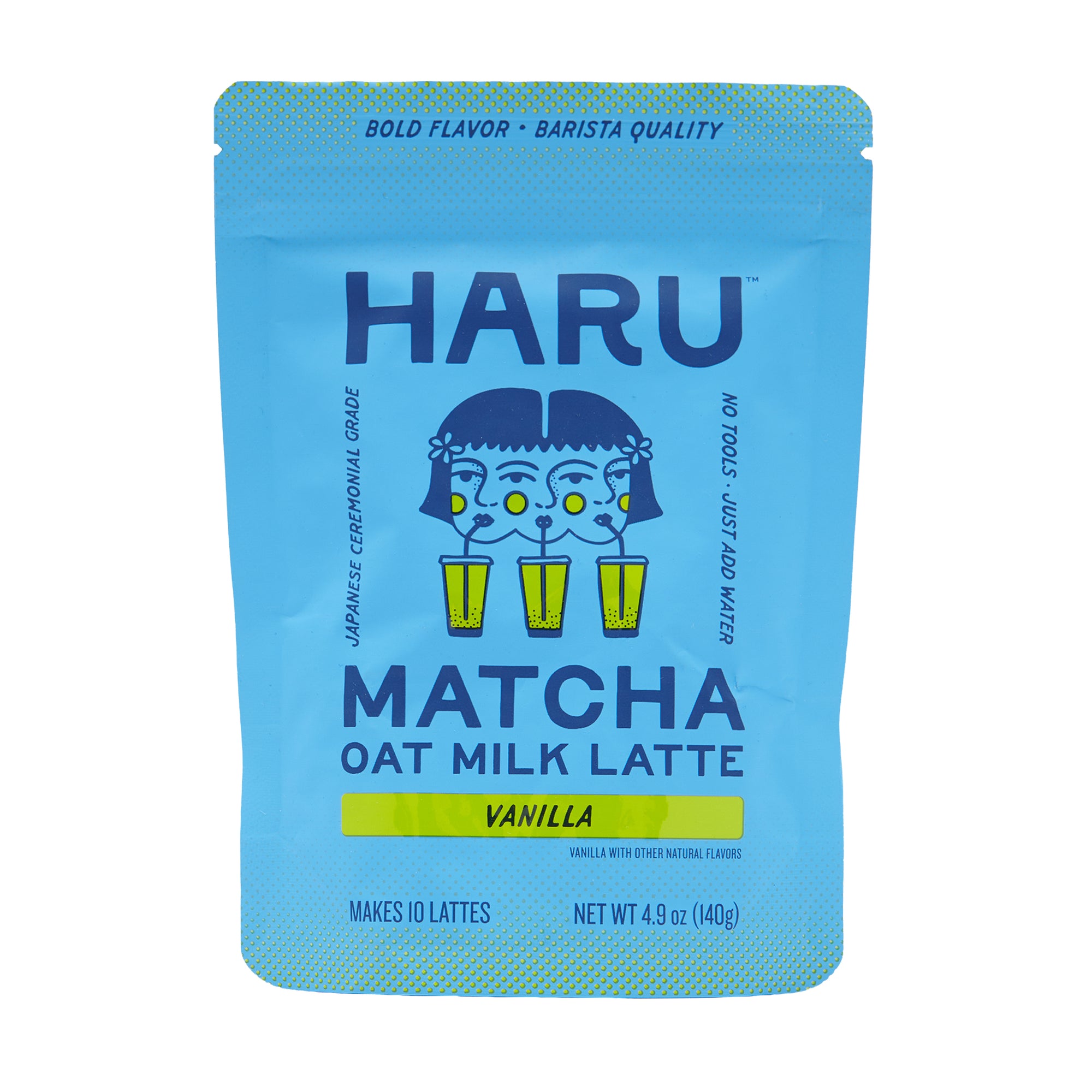 Haru Matcha Latte Mix Vanilla