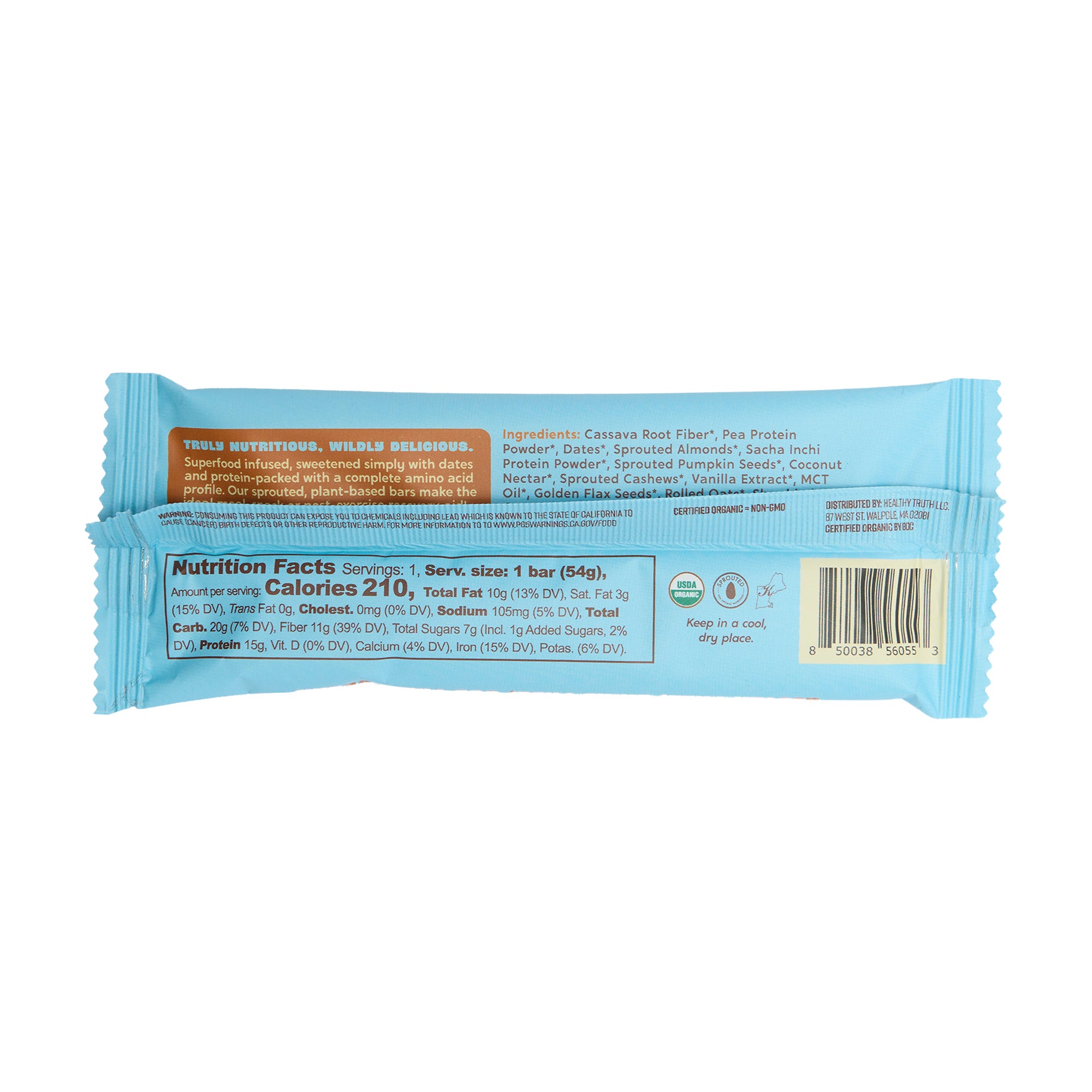 Healthy Truth Protein Bar Vanilla
