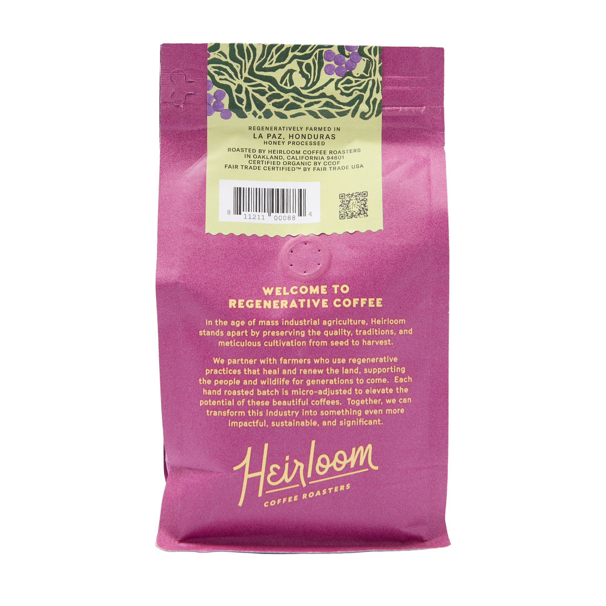 Heirloom Coffee Pacayal Honey Lot