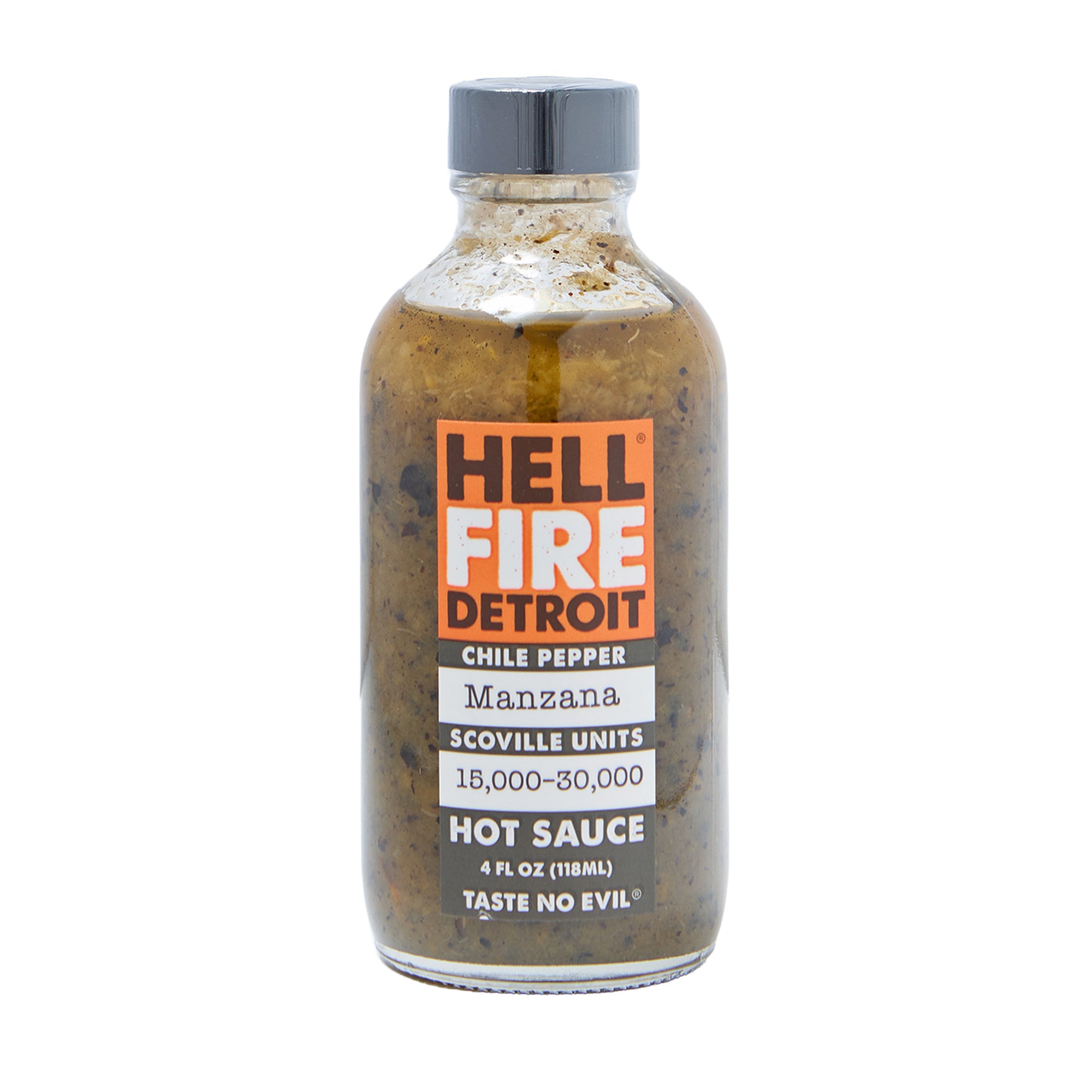 Hell Fire Hot Sauce Manzana