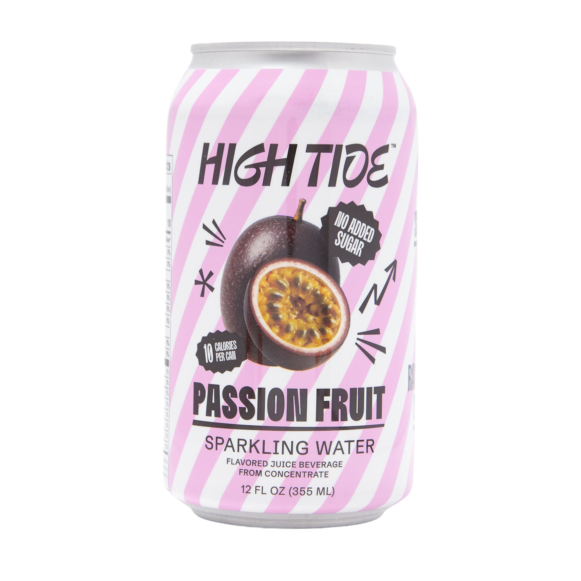 High Tide Sparkling Water Passion Fruit