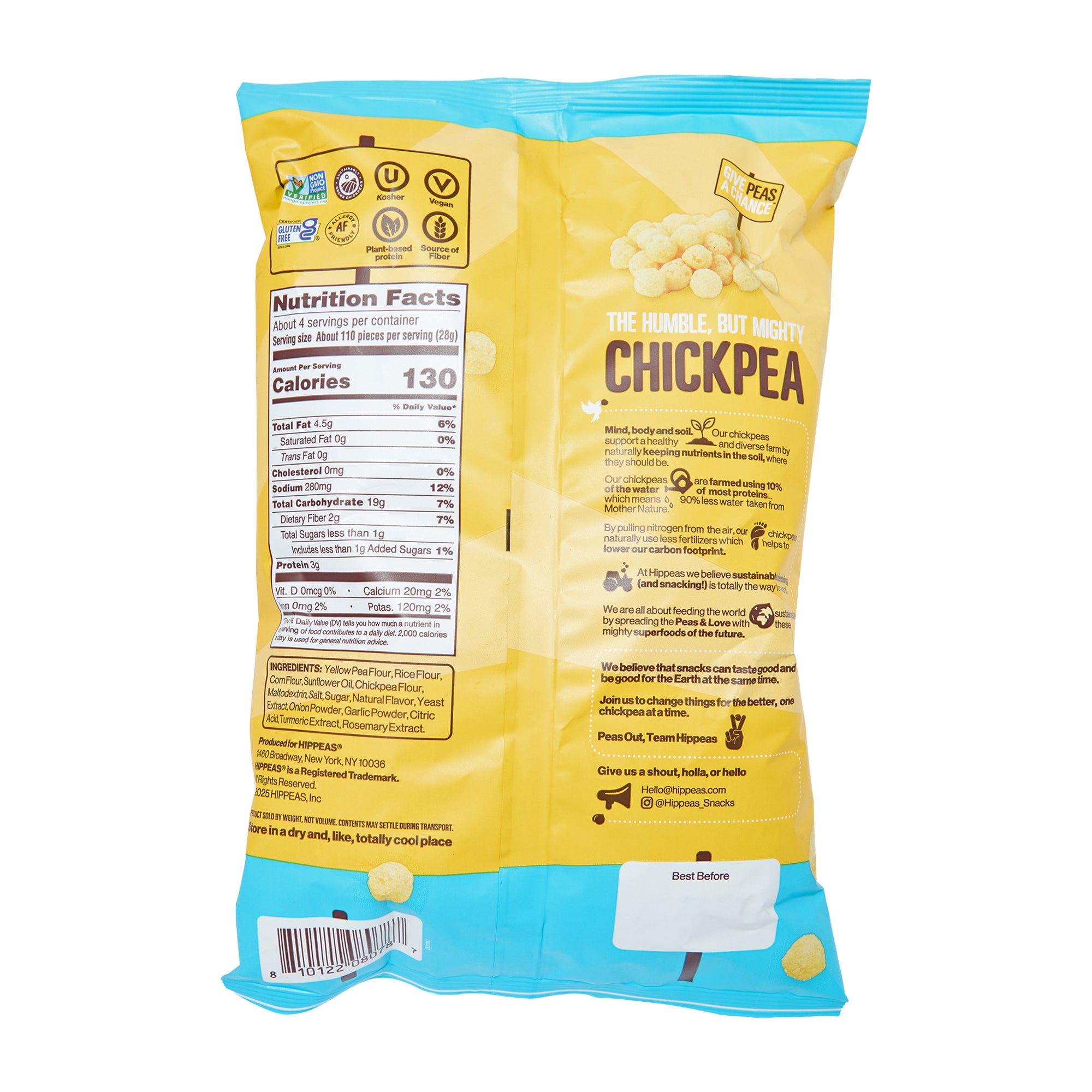Hippeas Pops Cheezy Does It