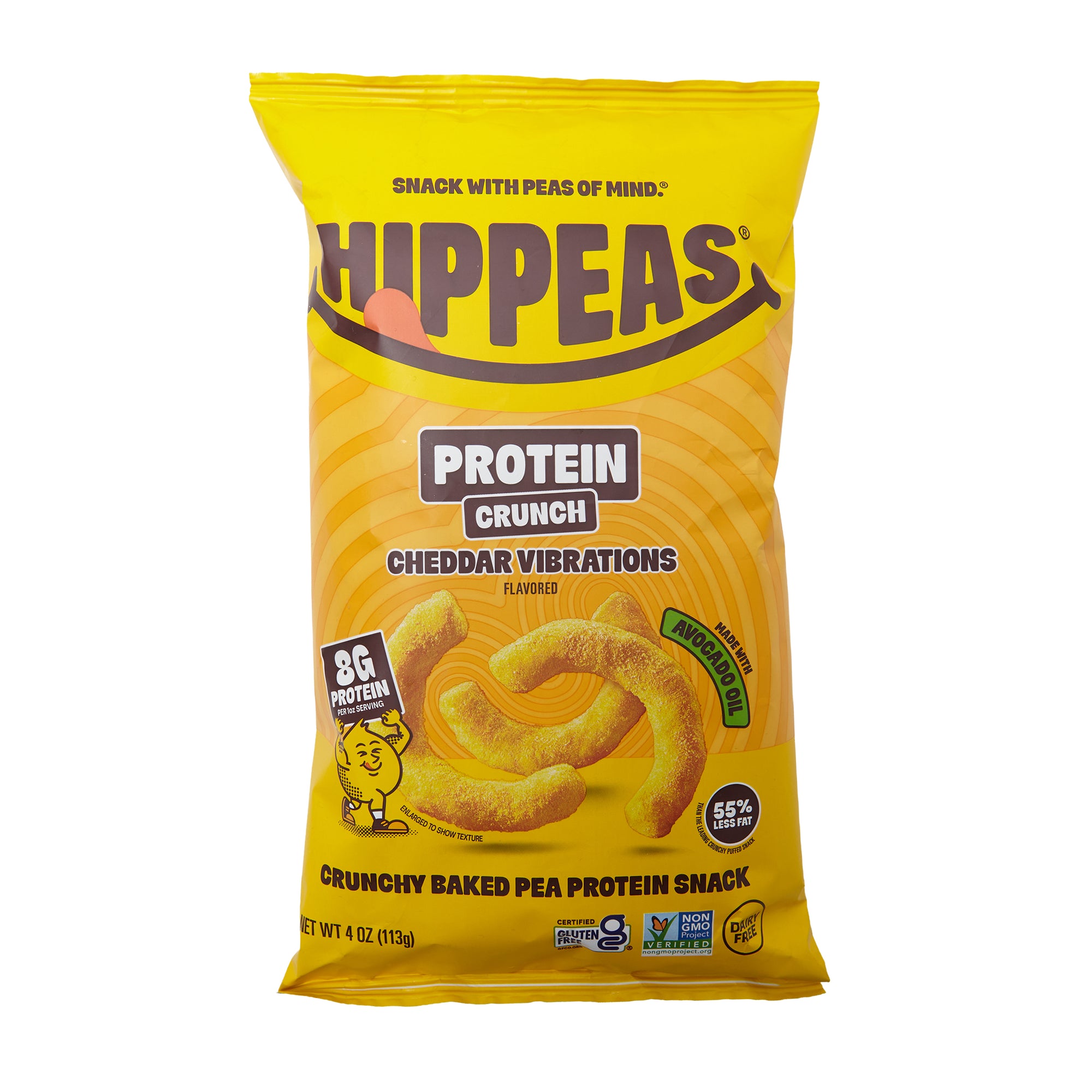 Hippeas Protein Puffs Cheddar Vibrations