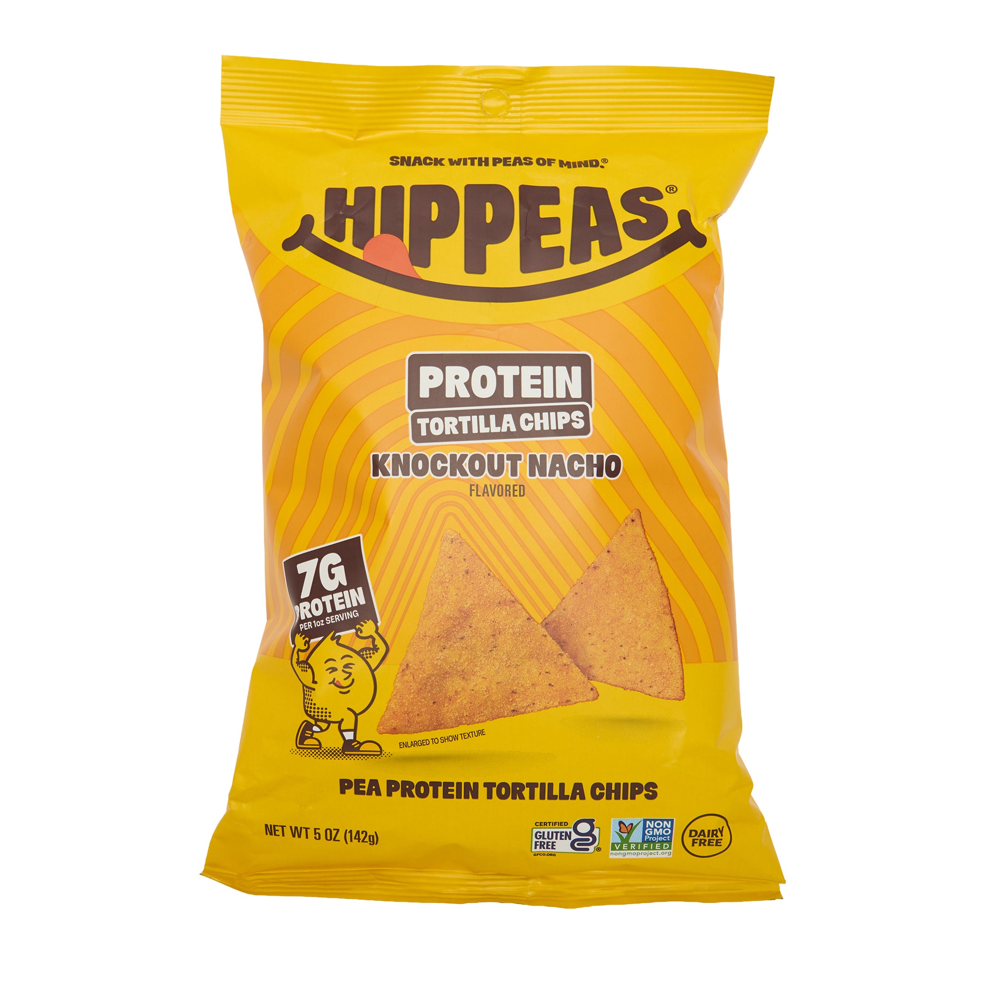 Hippeas Protein Tortilla Chips Nacho