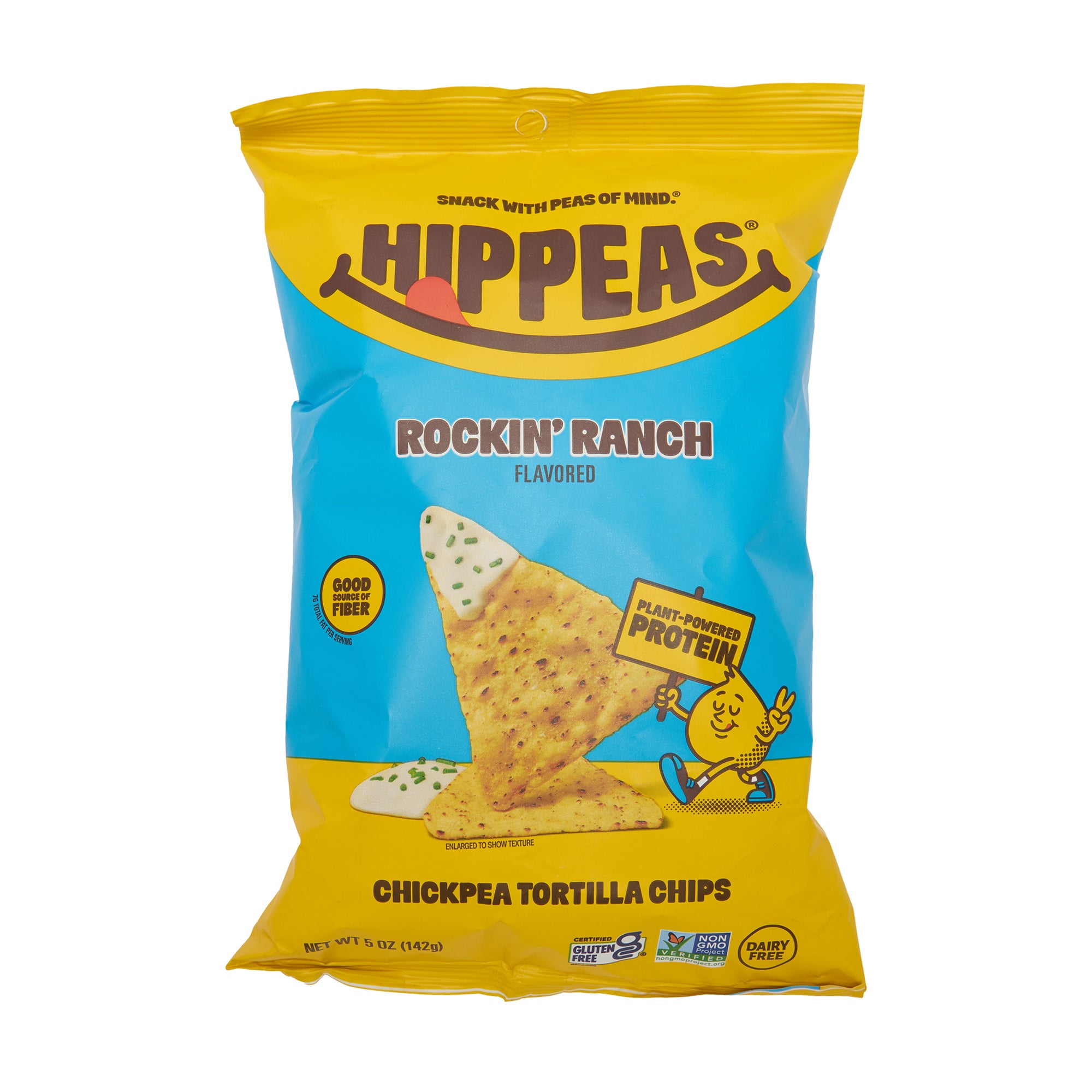 Hippeas Protein Tortilla Chips Ranch