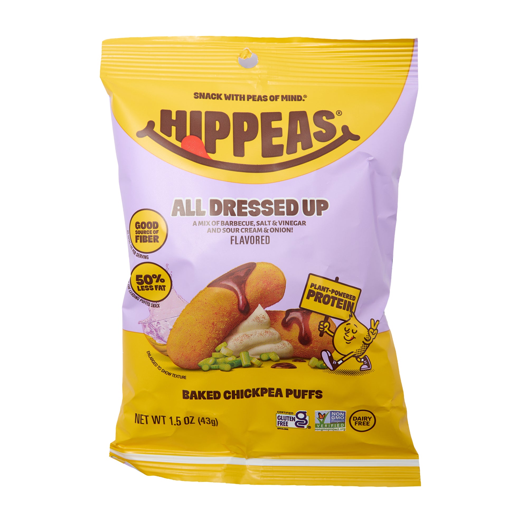 Hippeas Puffs All Dressed Up 1.5oz