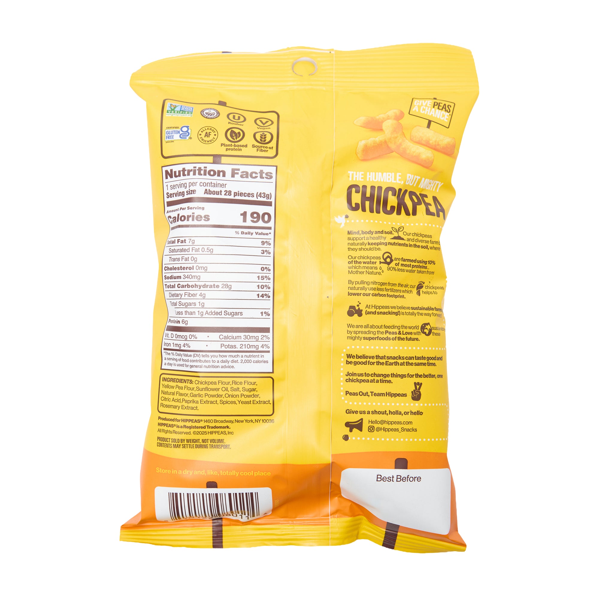 Hippeas Cheezy Vibes 1.5oz