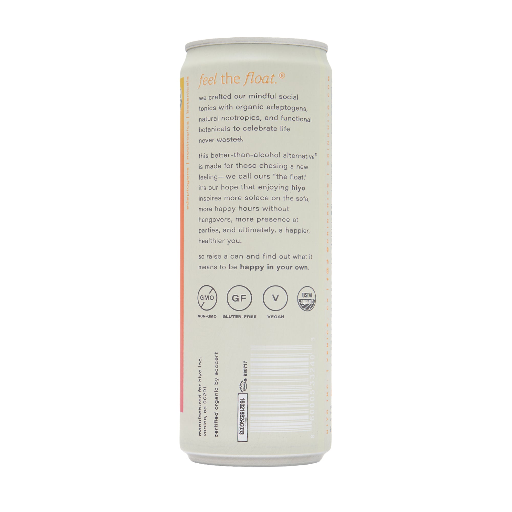 Hiyo Mocktail Passionfruit Tangerine