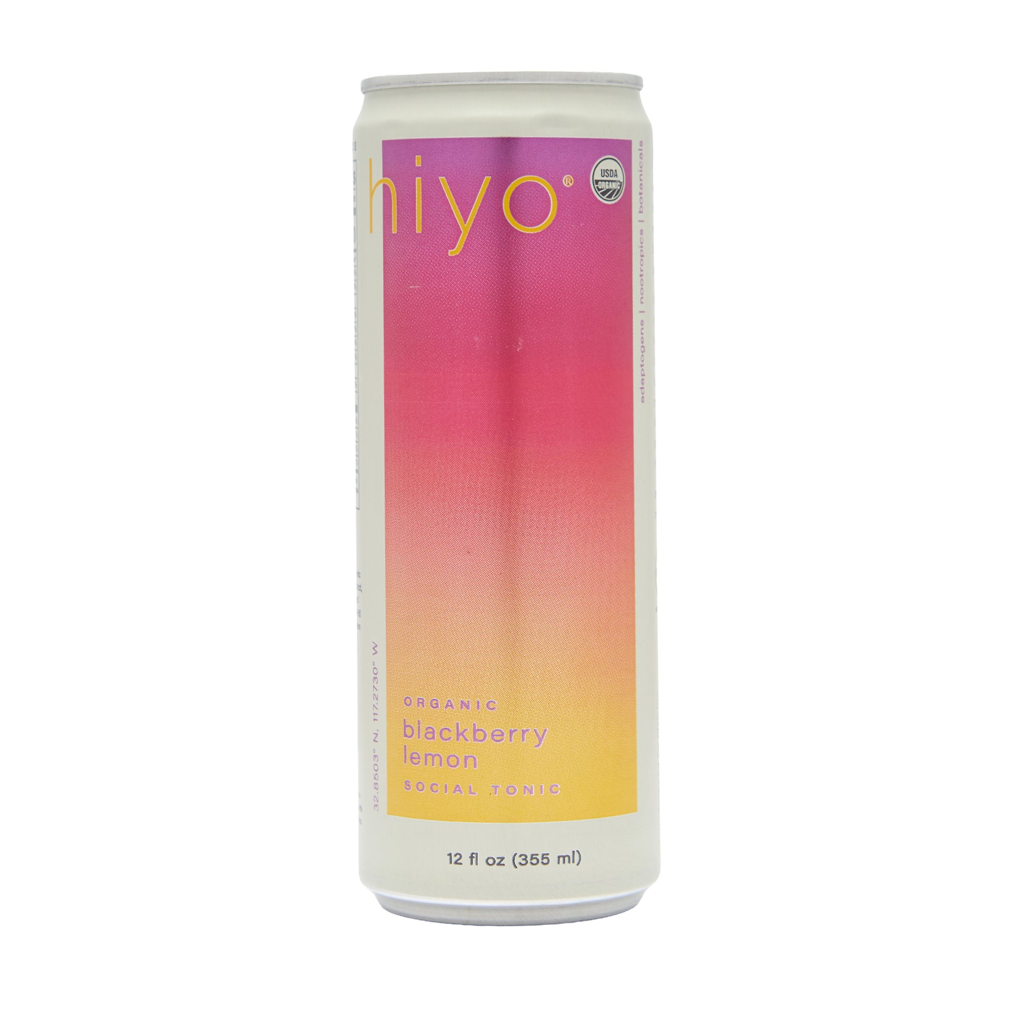Hiyo Mocktail Blackberry Lemon