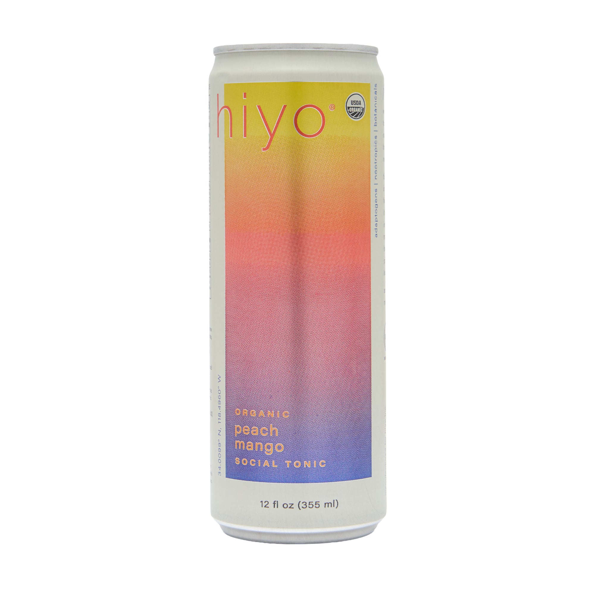 Hiyo Mocktail Peach Mango
