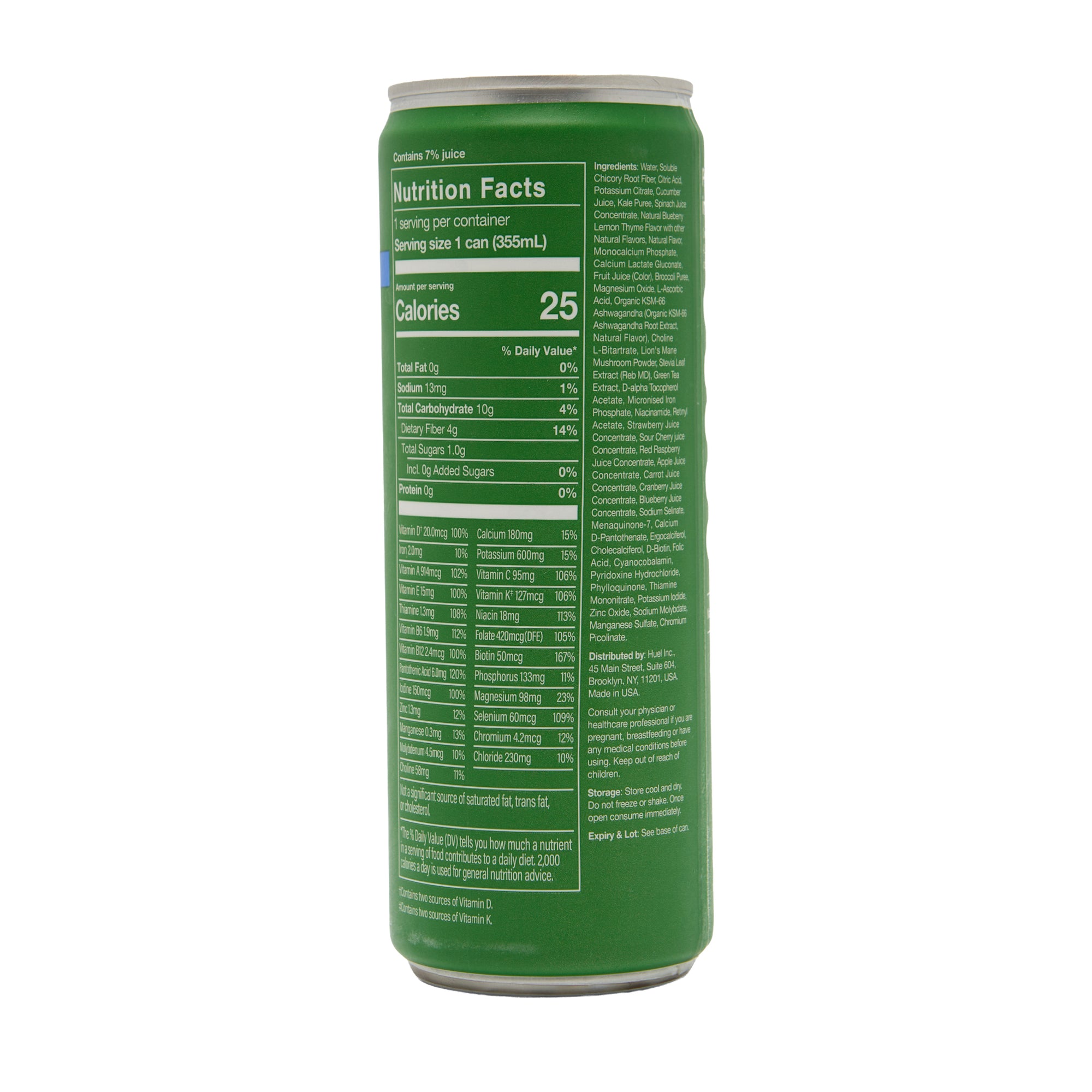 Huel Greens Blueberry Lemon