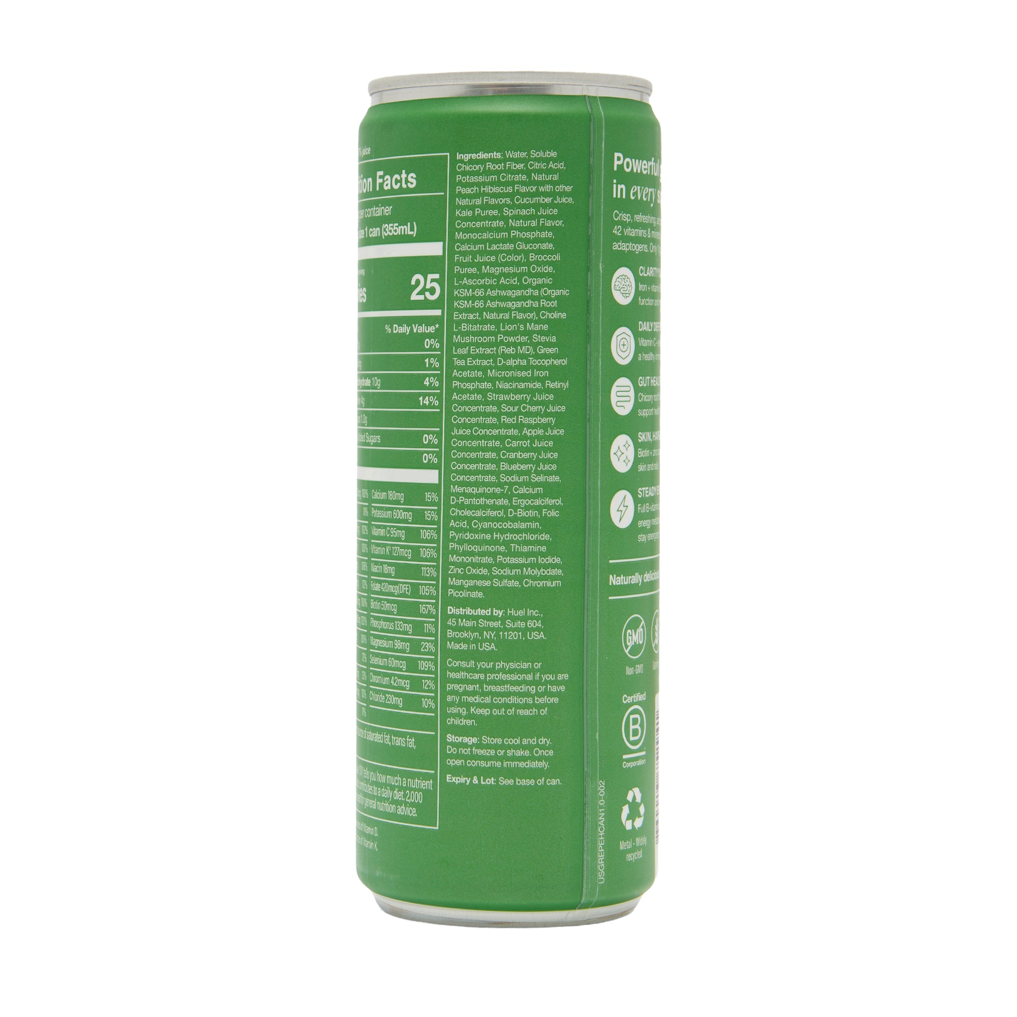 Huel Greens Peach Hibiscus