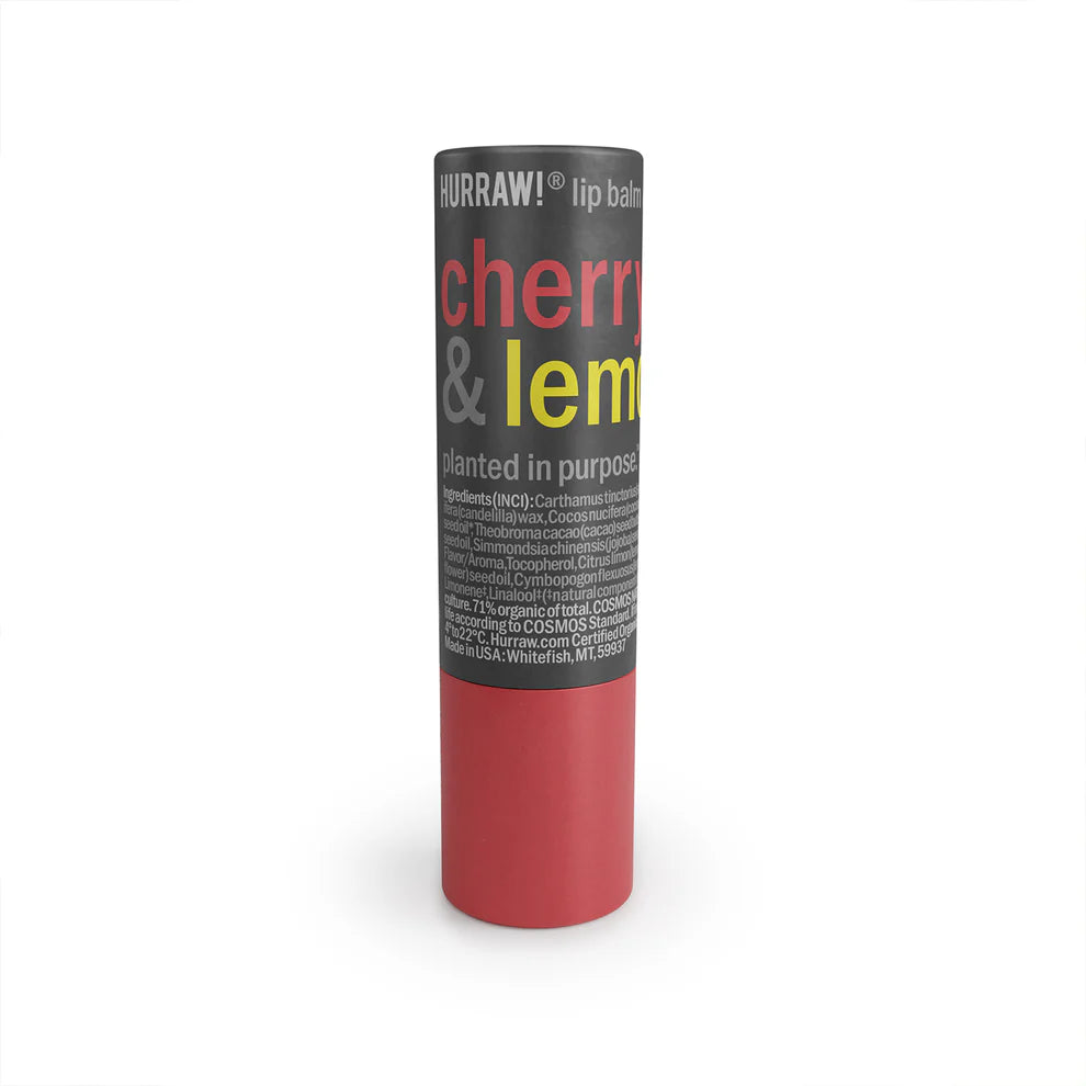 Hurraw Balm Cherry &amp; Lemon