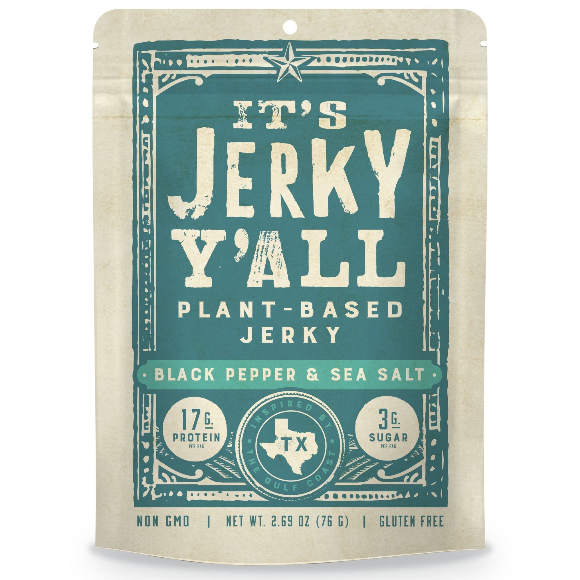 Its Jerky Yall Black Pepper & Sea Salt