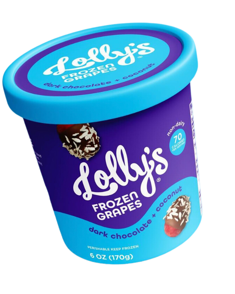 Lollys Grapes Dark Chocolate Coconut