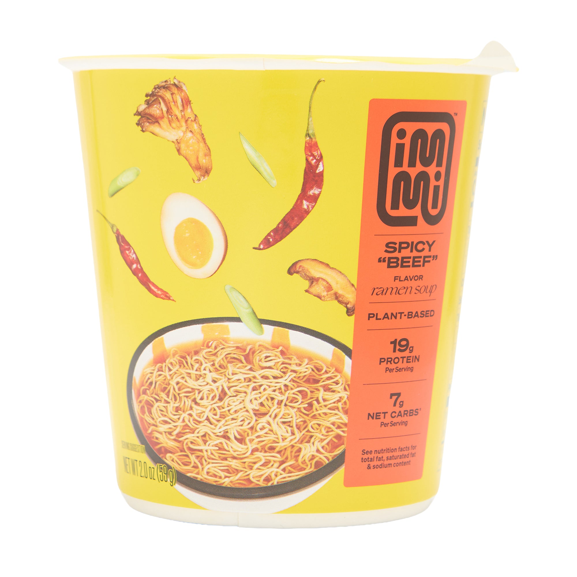 Immi Noodle Cup Spicy Beef