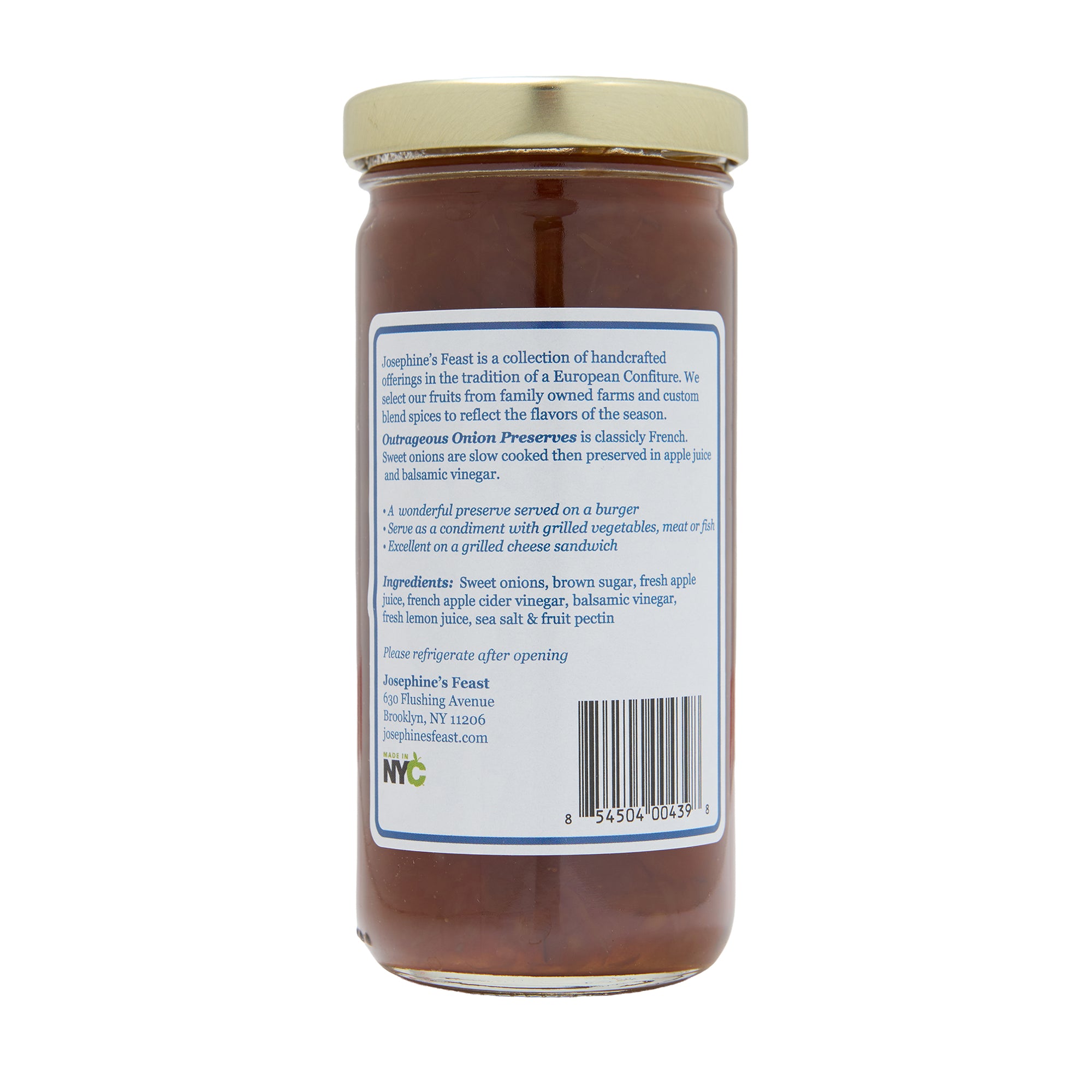 Josephines Feast Preserves Outrageous Onion