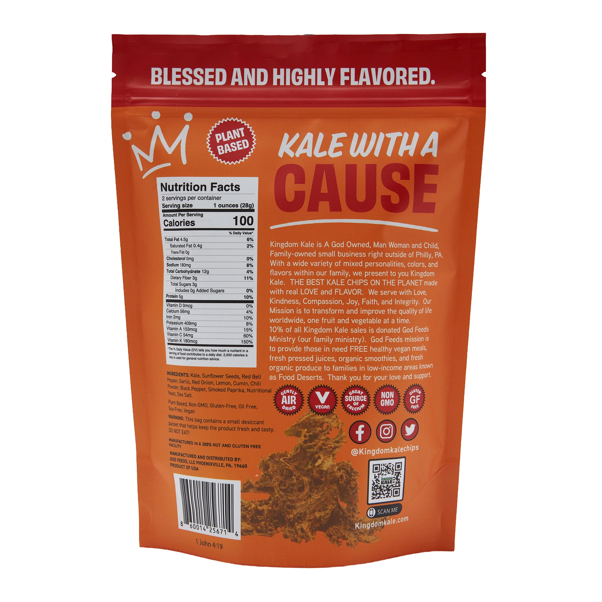 Kingdom Kale Nacho Cheeze