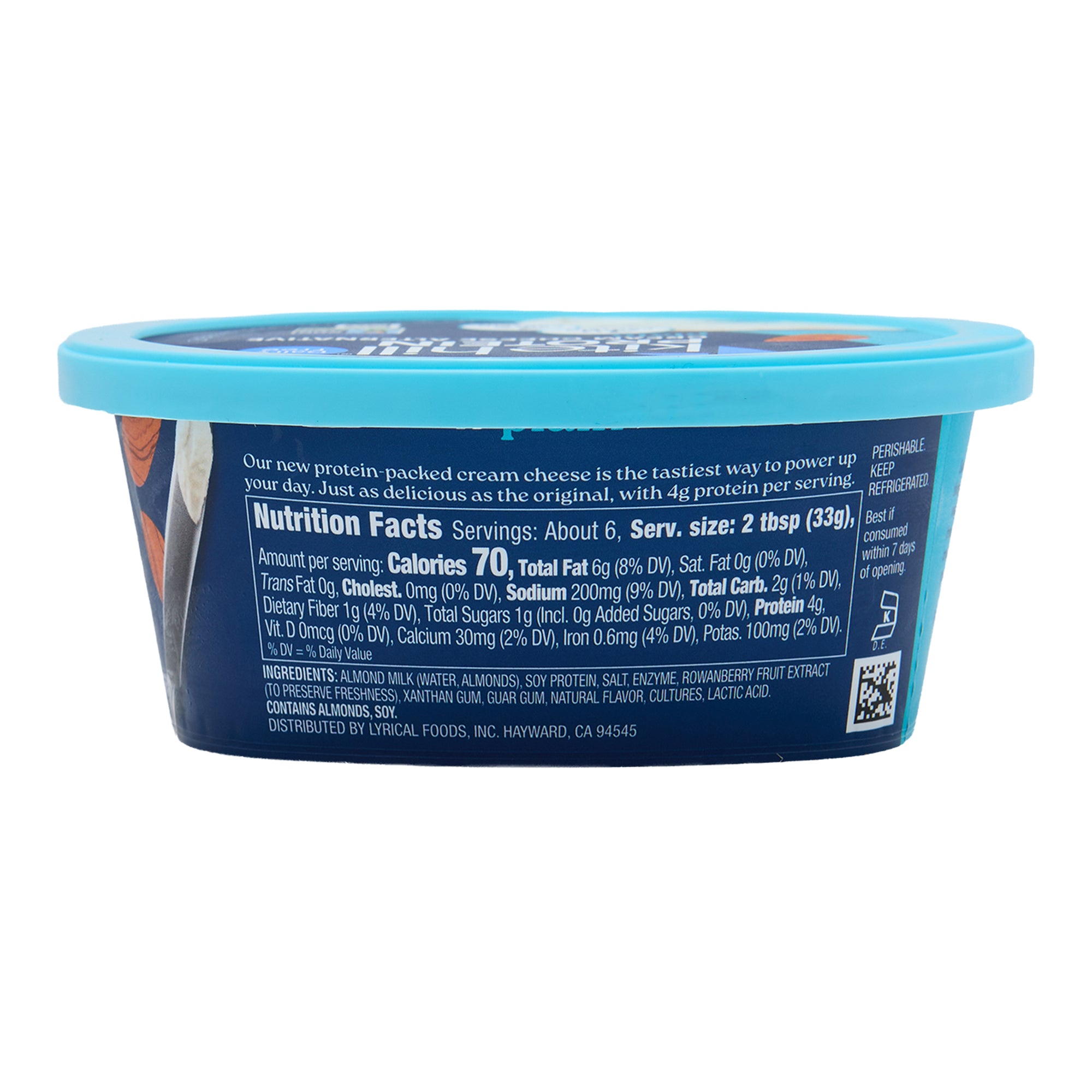 Kite Hill Protein Cream Cheese Plain