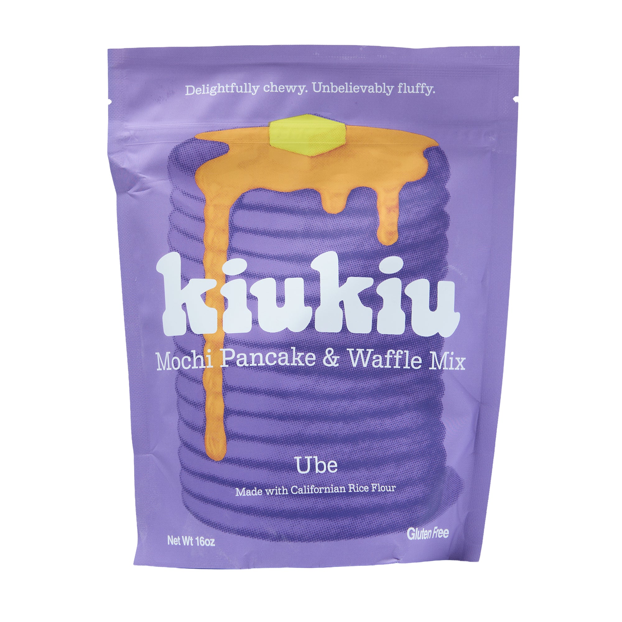 Kiu Kiu Mochi Pancake and Waffle Mix Ube