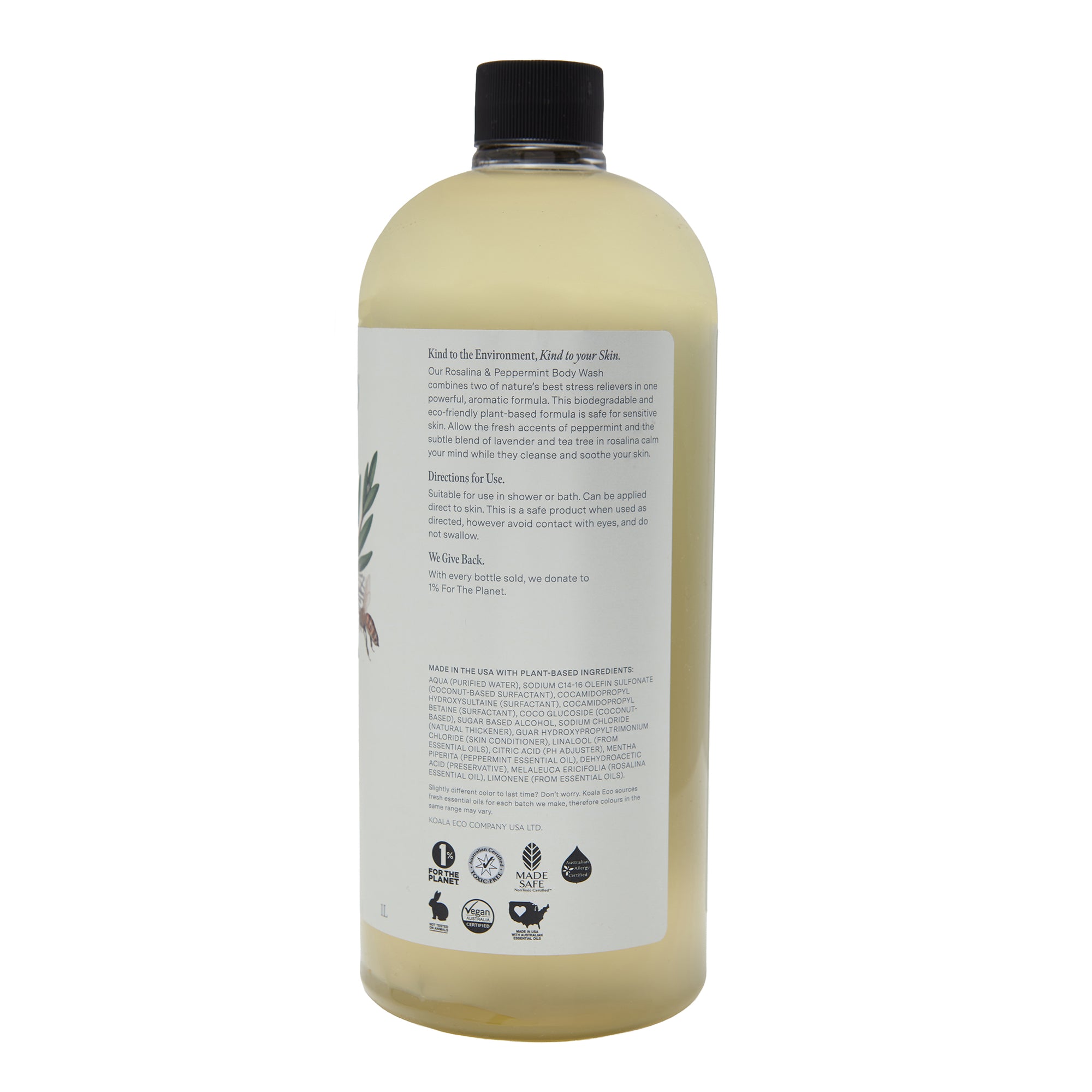 Koala Eco Body Wash Rosalina & Peppermint