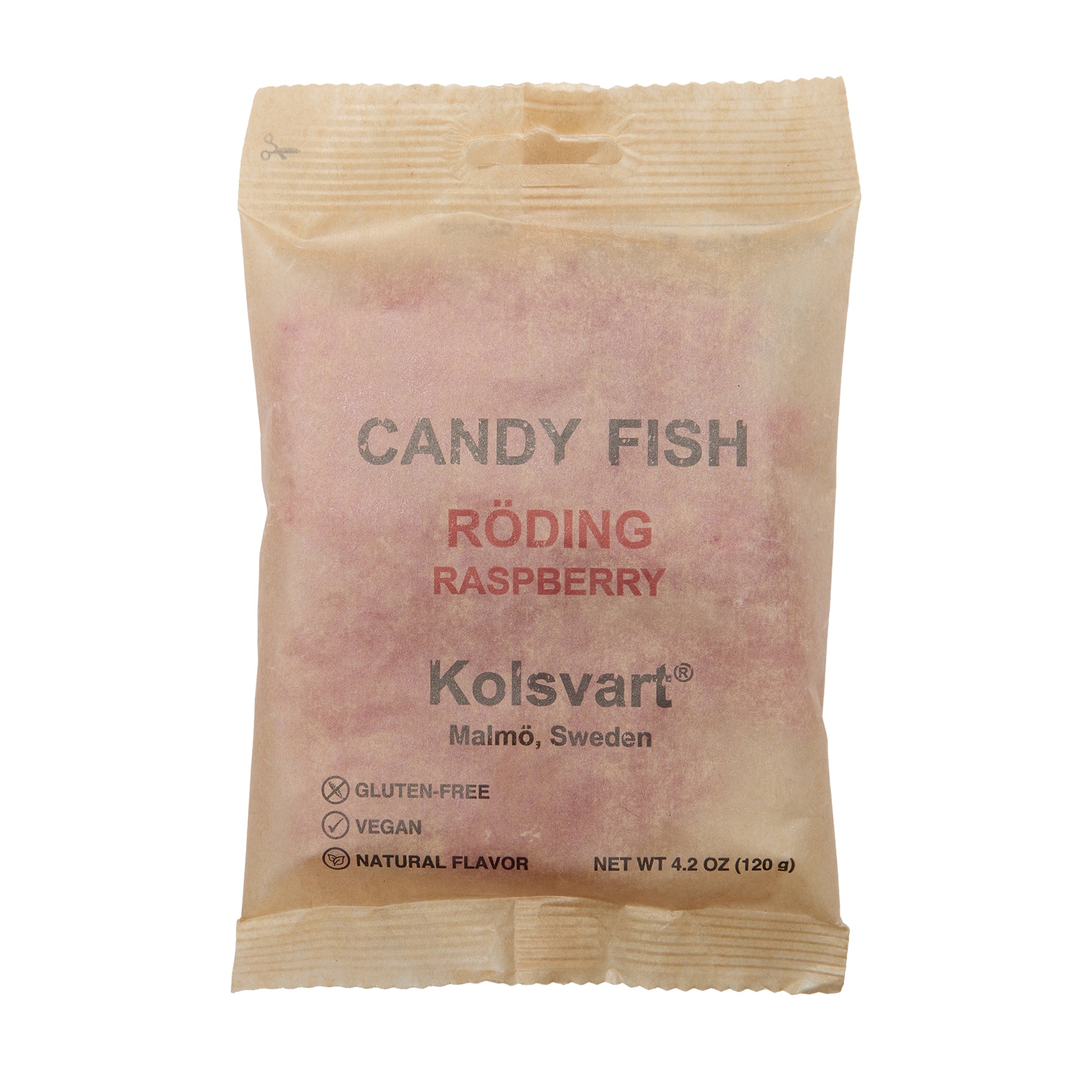 Kolsvart Candy Fish Raspberry