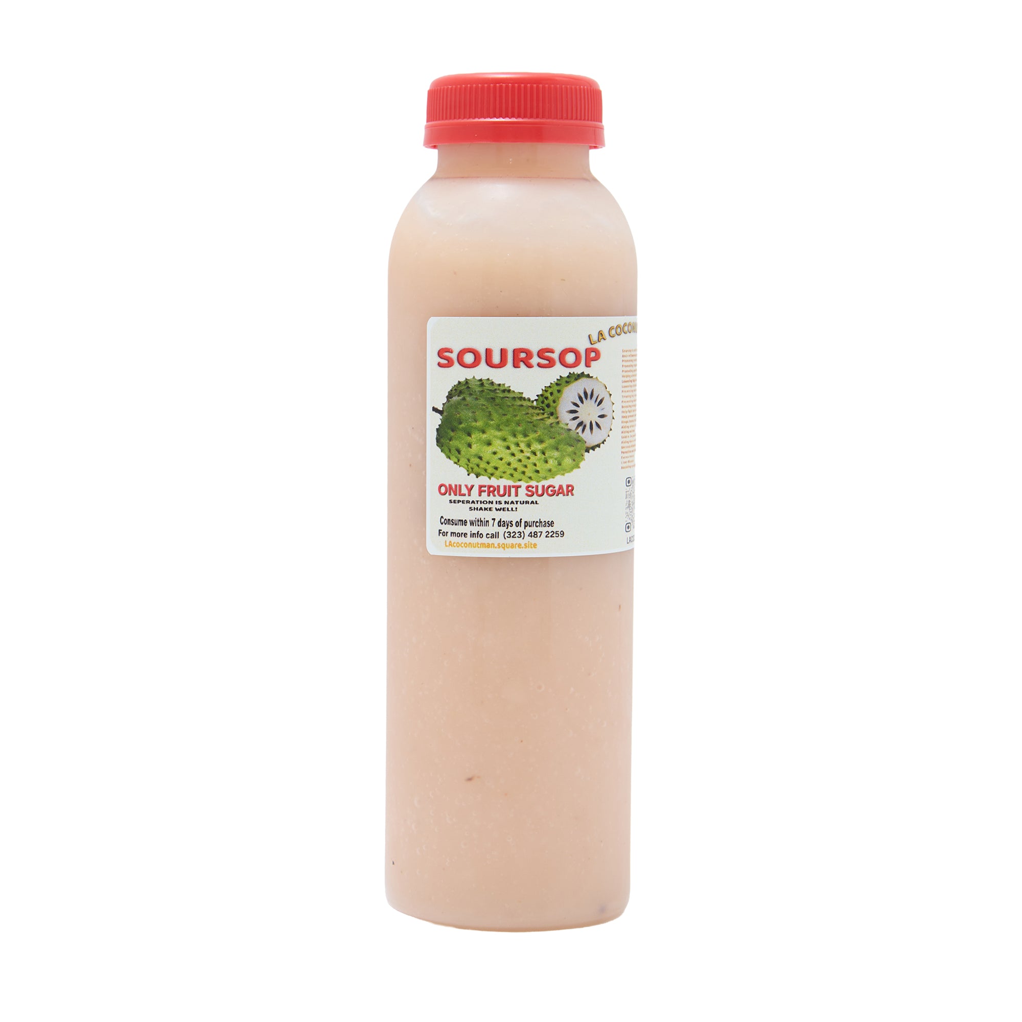 LA Coconut Man Soursop Juice