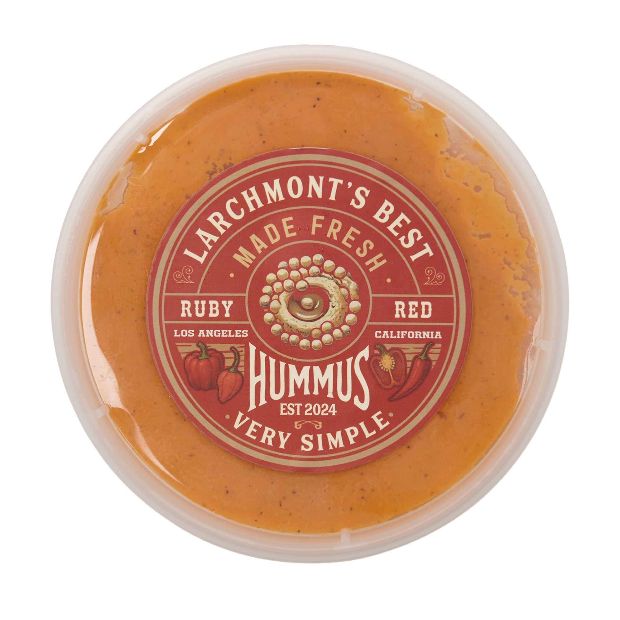 Larchmonts Best Hummus Roasted Pepper