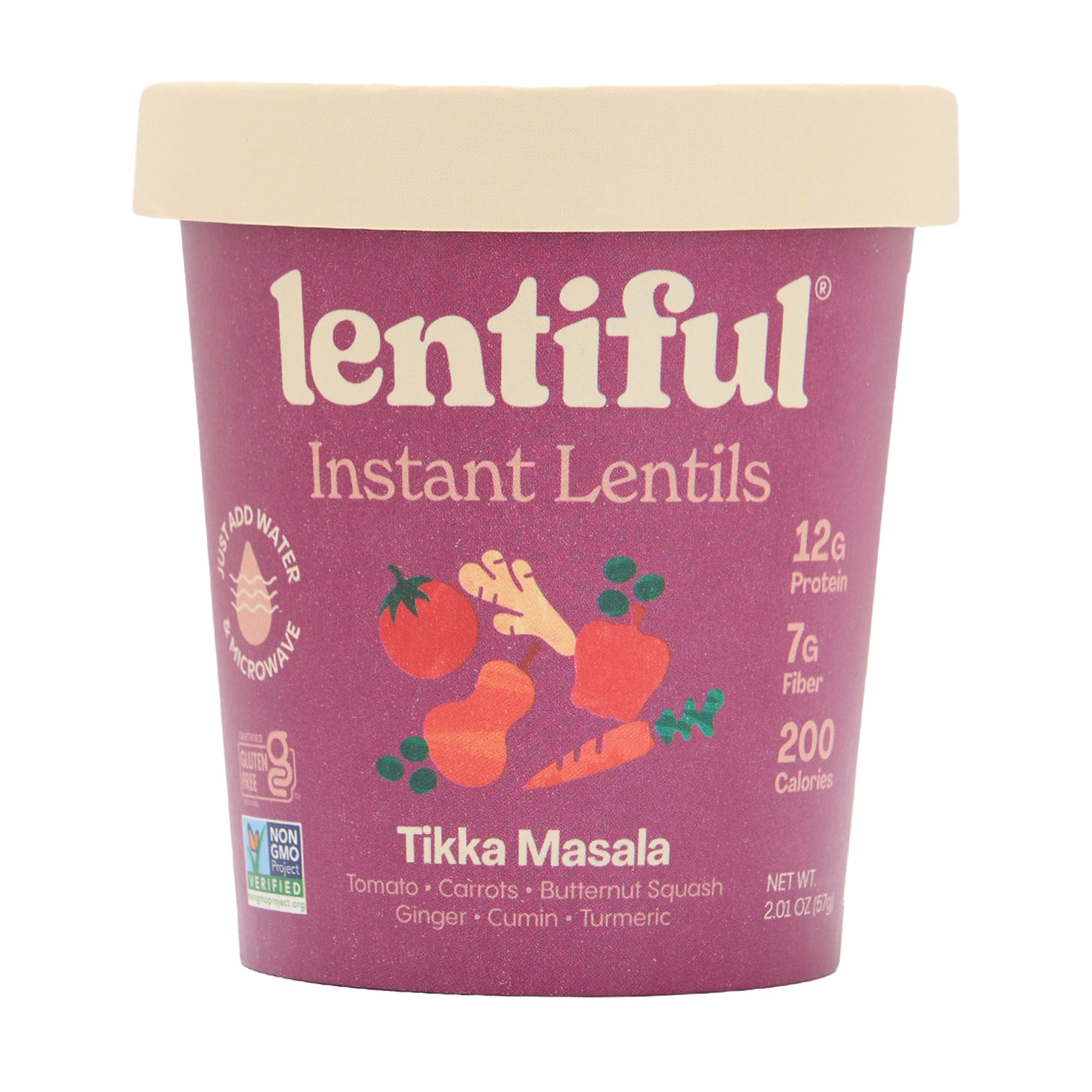 Lentiful Instant Lentils Tikka Masala