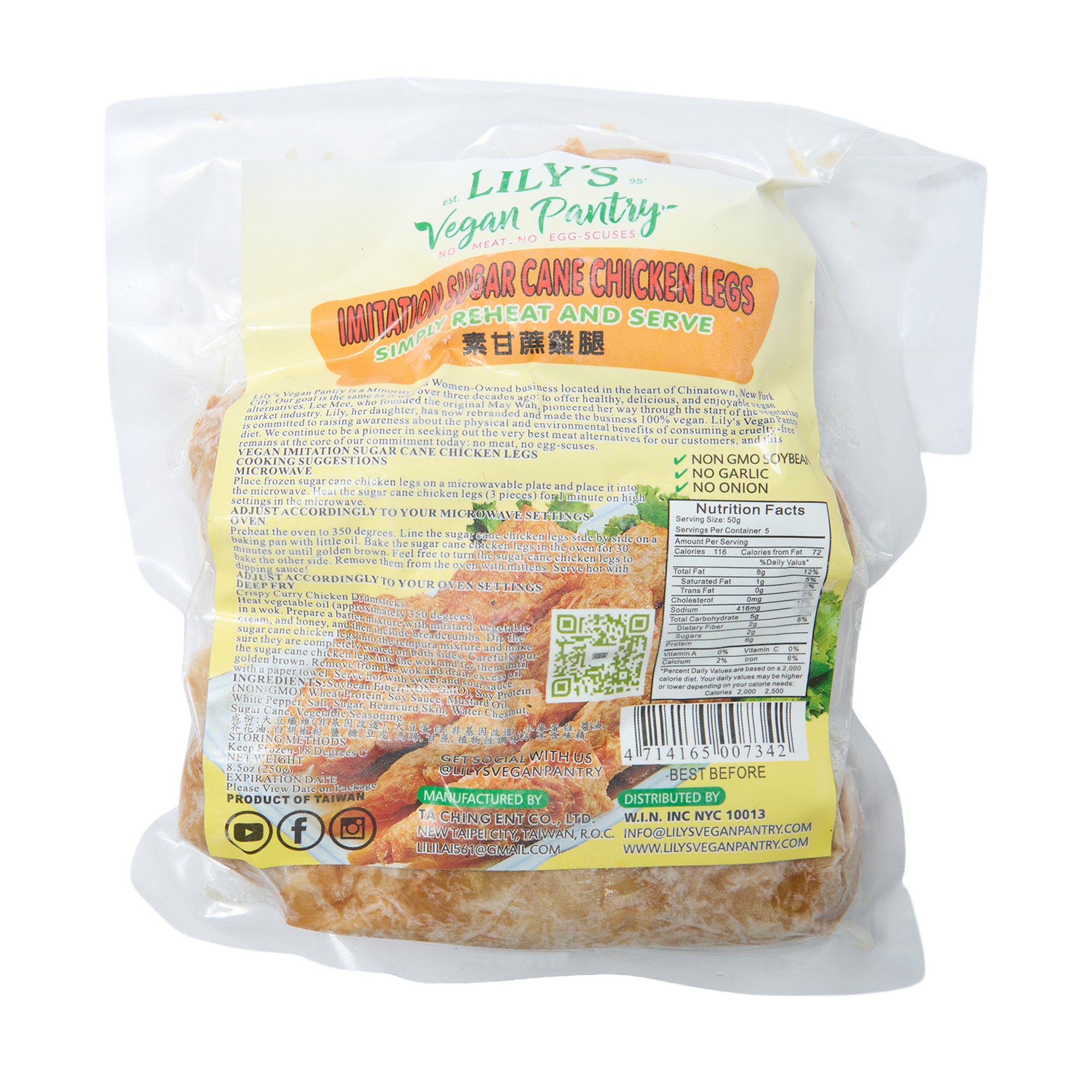 Lilys Vegan Pantry Chicken Leg