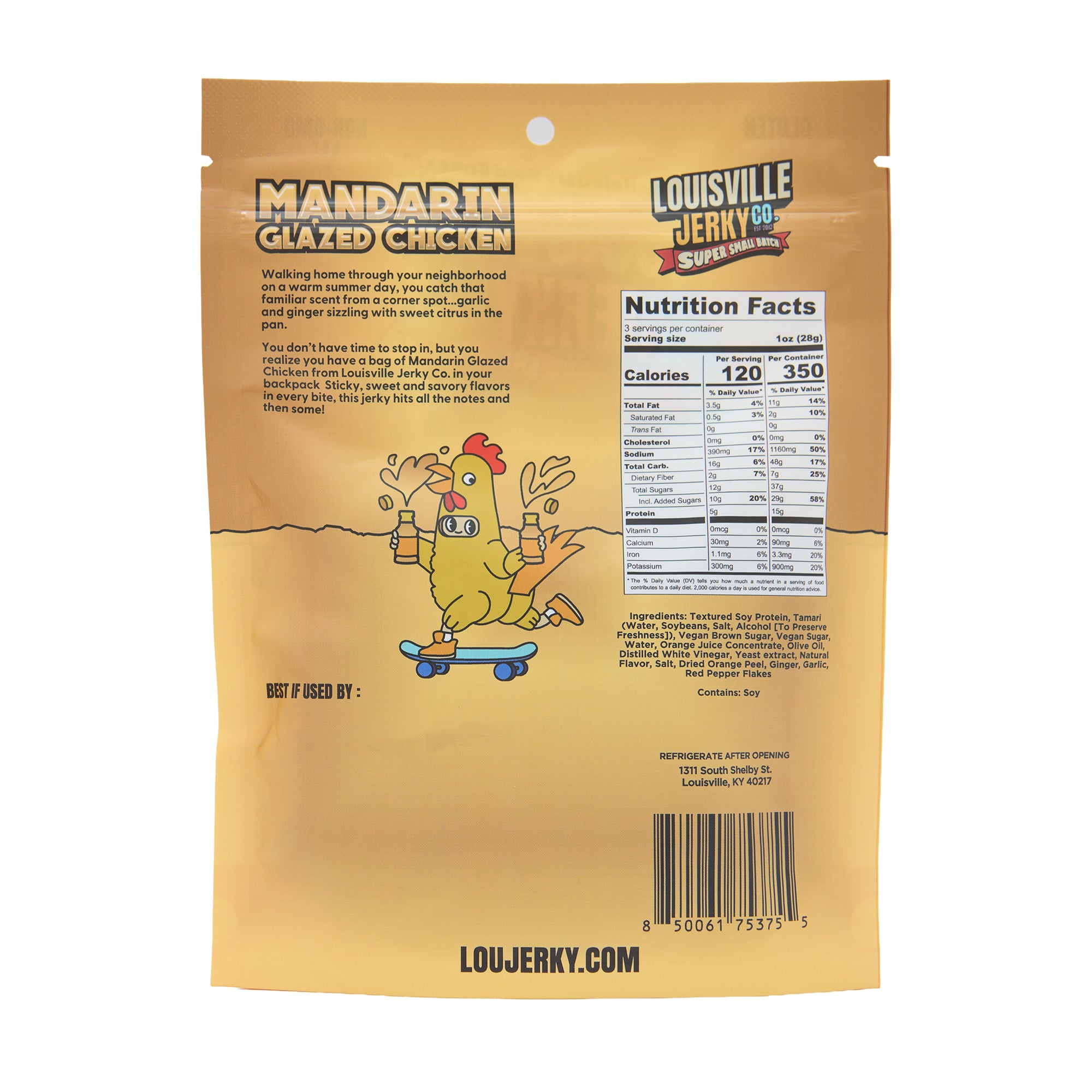 Louisville Jerky Mandarin Glazed Chicken