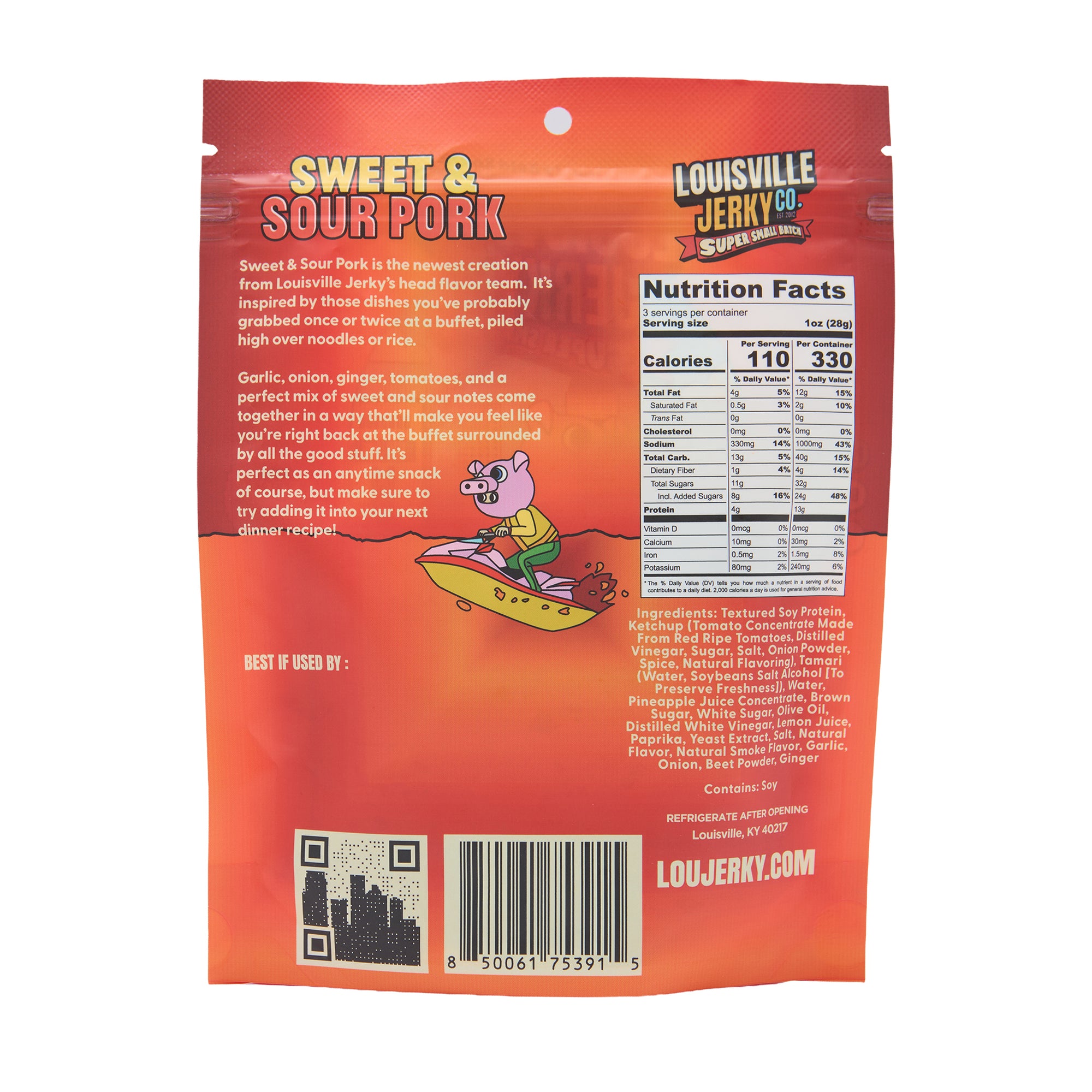 Louisville Jerky Sweet Sour Pork