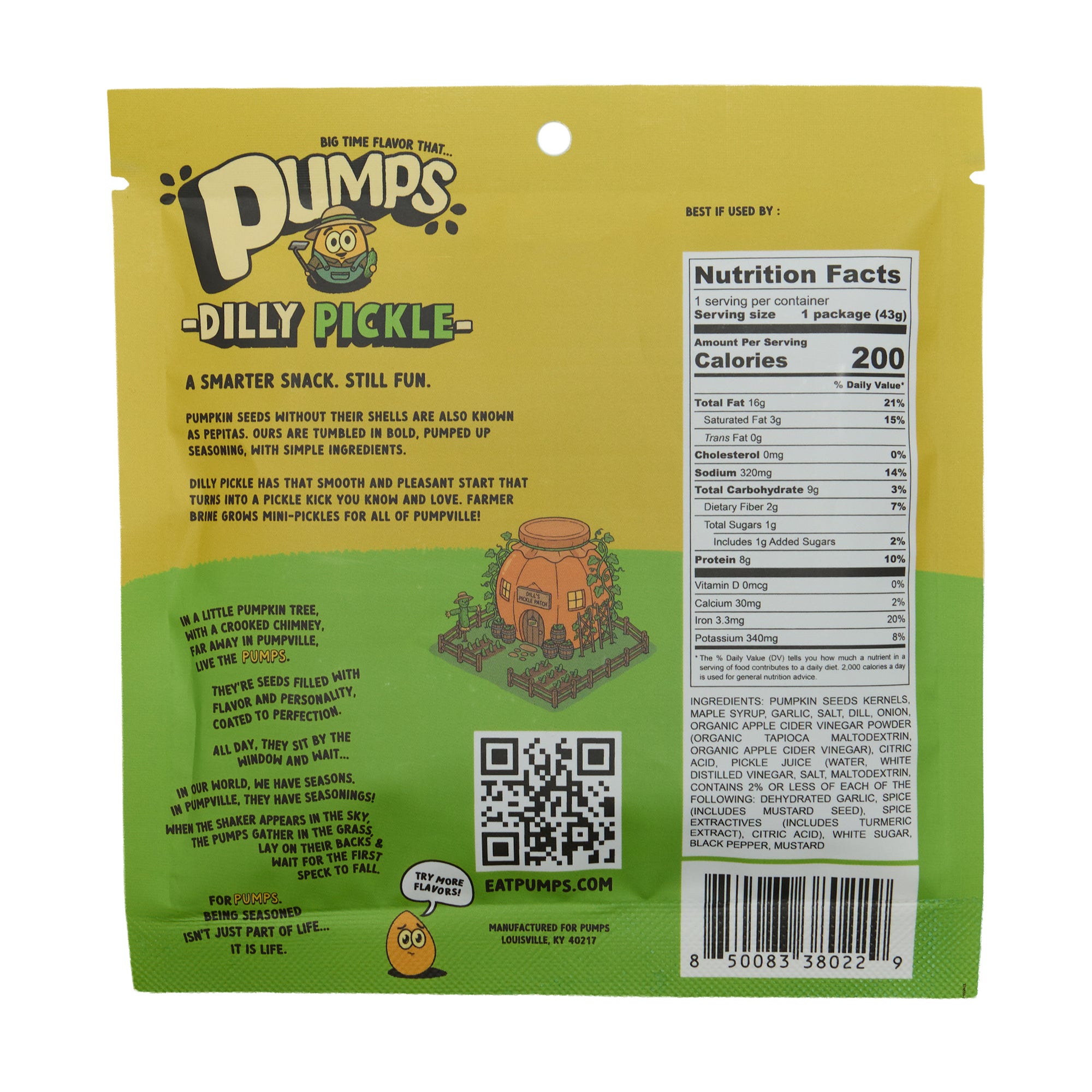 Louisville Pumpkin Seeds Dilly Pickle