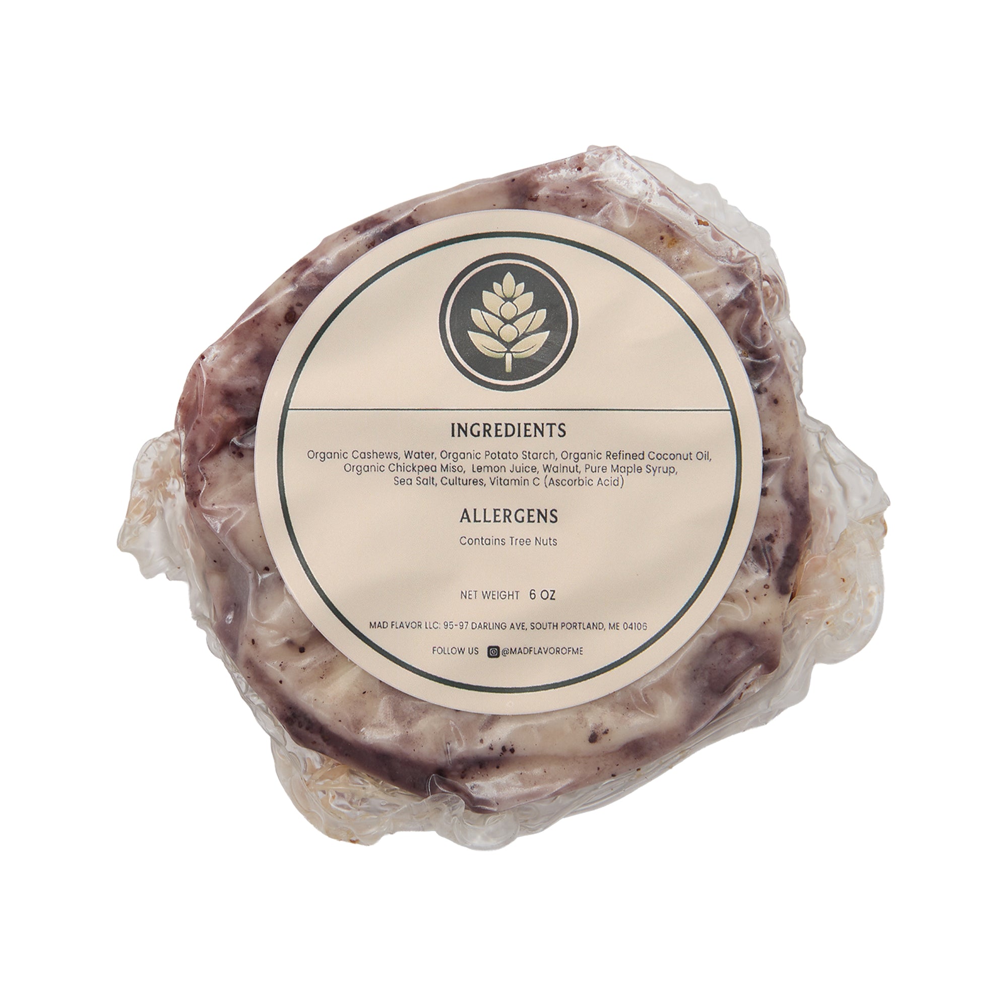 Mad Flavor Chevre Maple Walnut