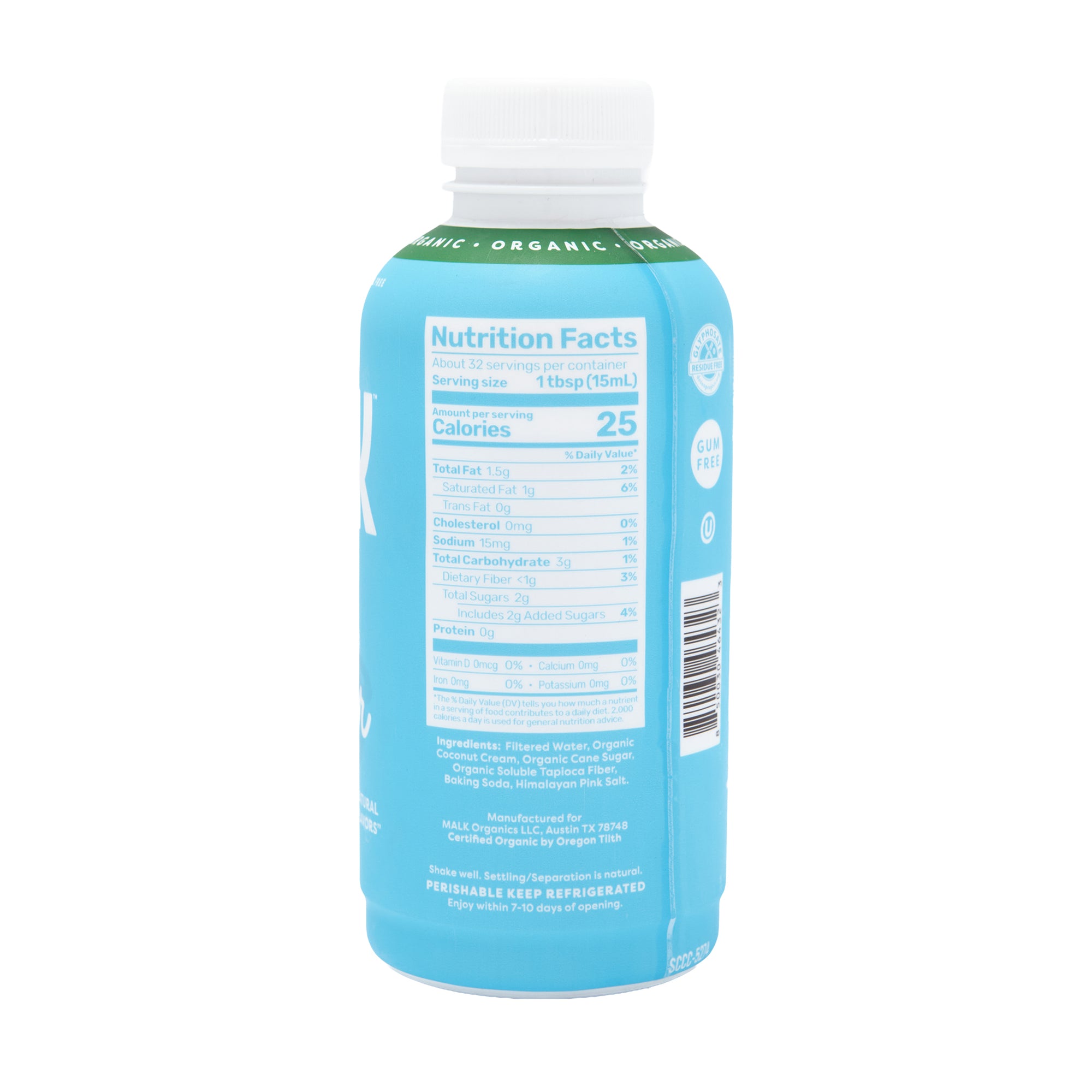 Malk Coconut Creamer Sweet Cream