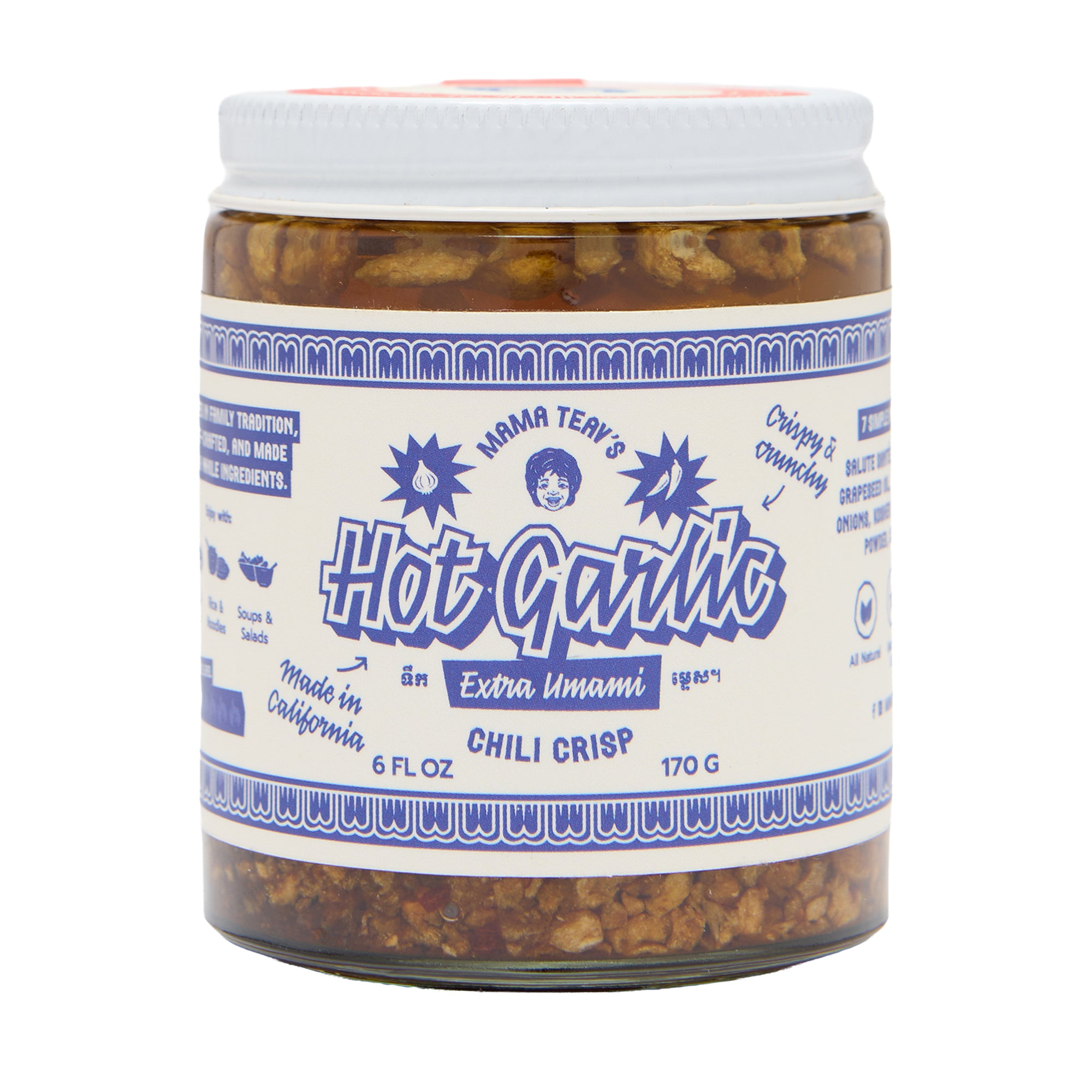 Mama Teavs Chili Crisp Extra Umami