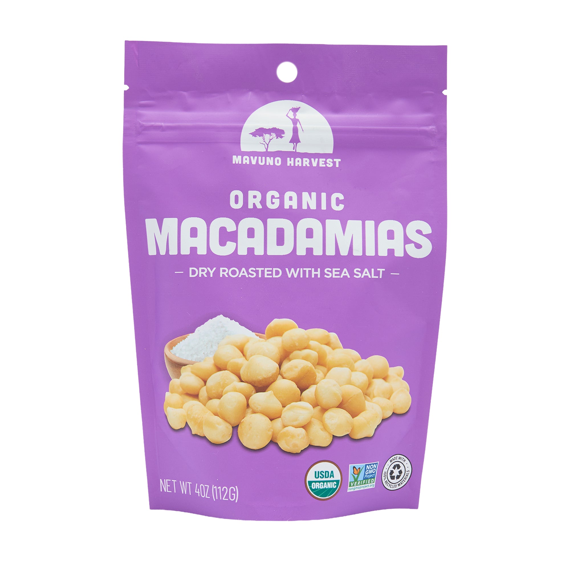 Mavuno Harvest Macadamias Dry
Roast With Sea Salt