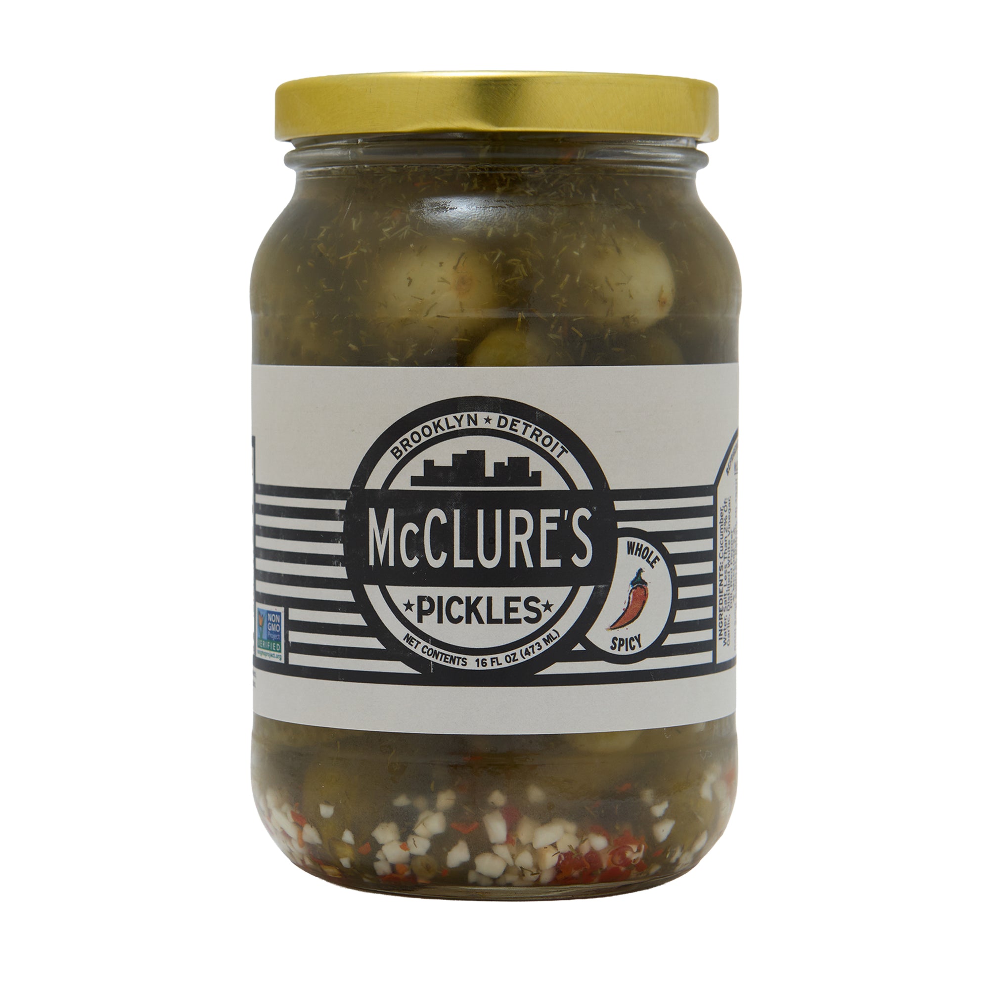 McClures Whole Pickles Spicy Dill