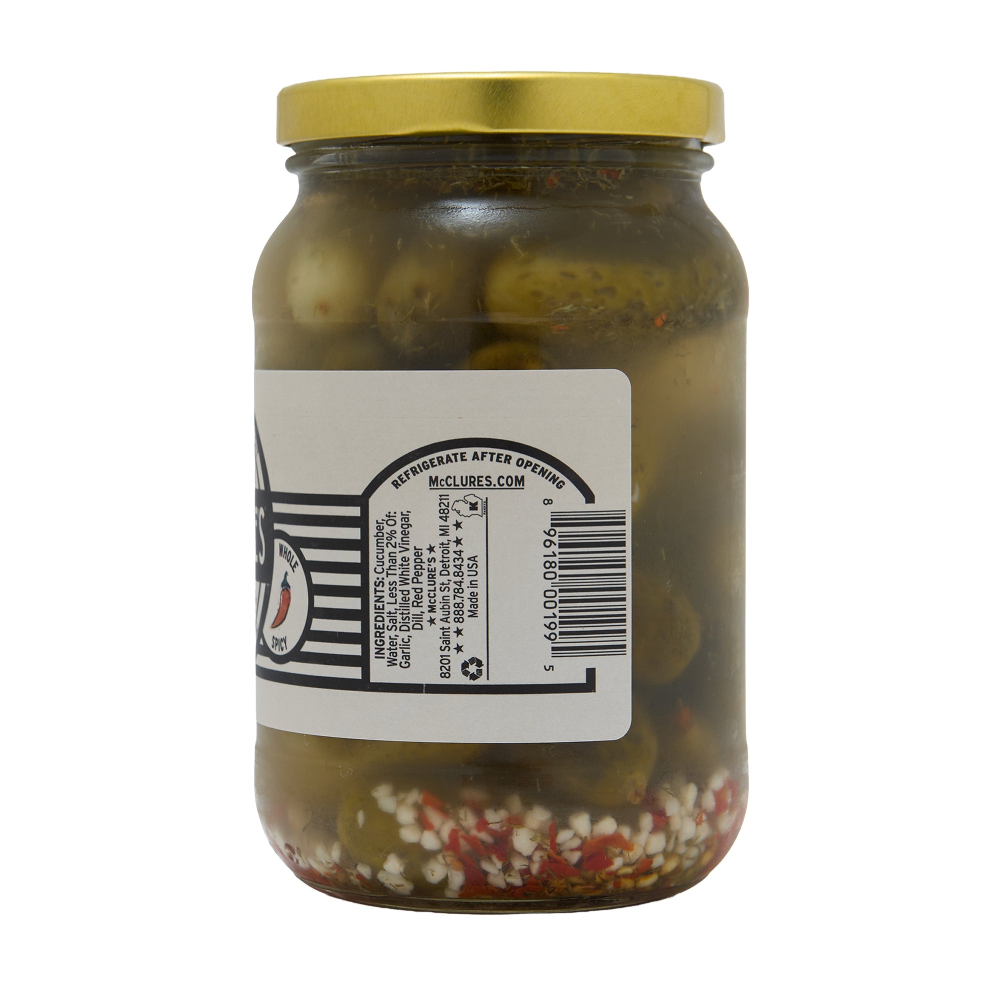 McClures Whole Pickles Spicy Dill