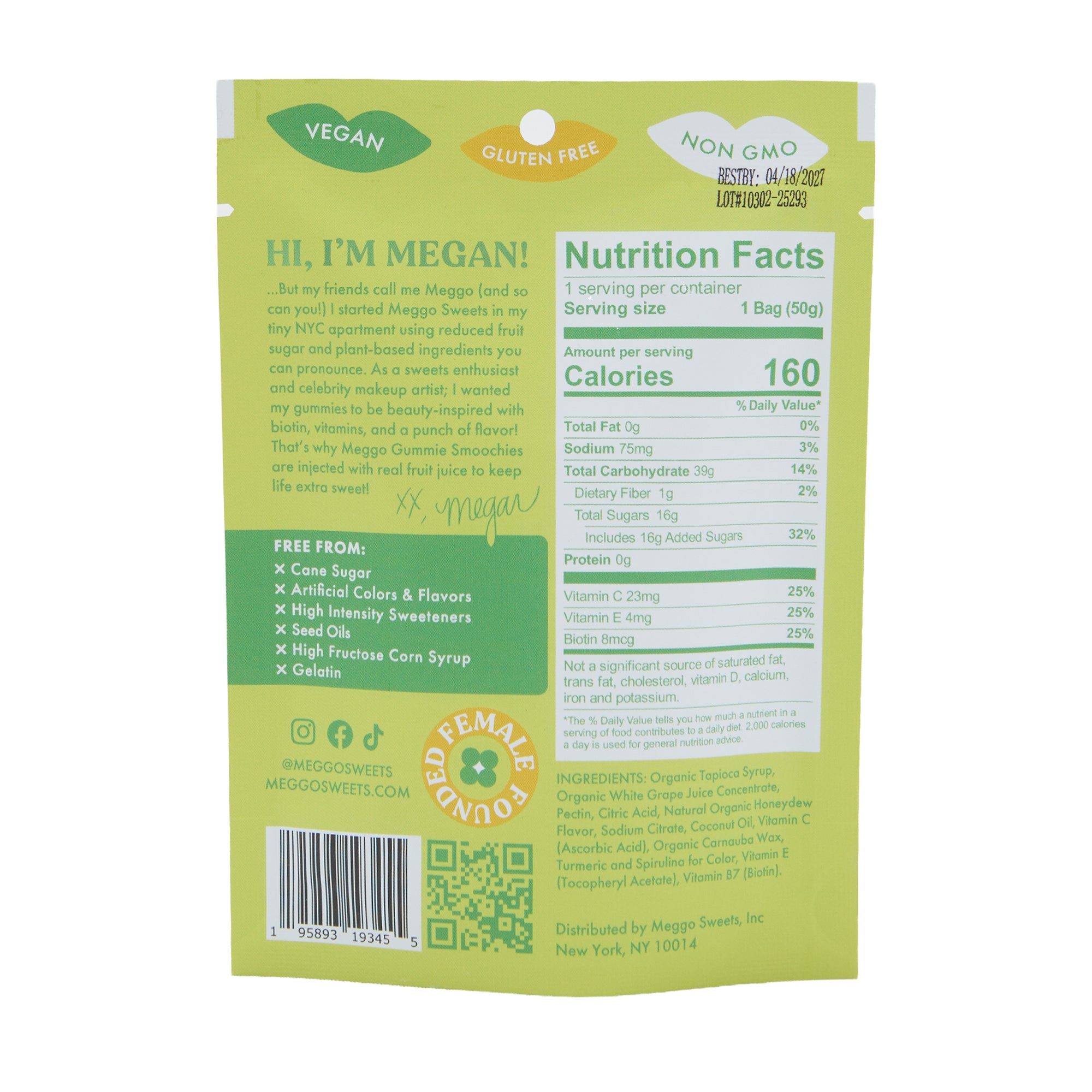 Meggo Gummies Honeydew