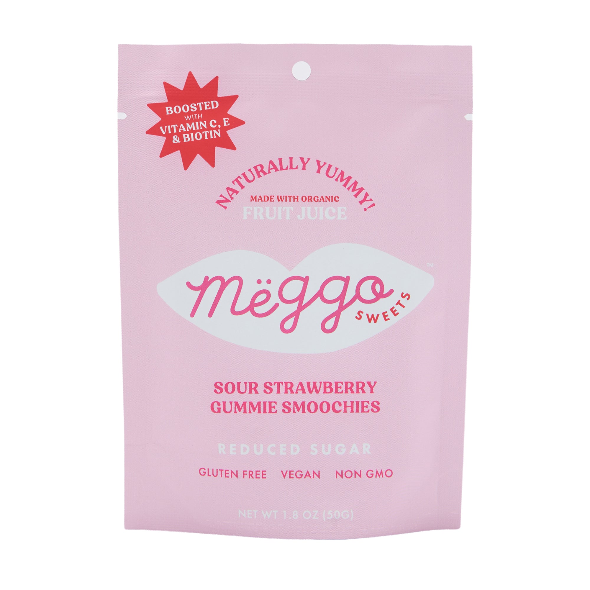 Meggo Gummies Sour Strawberry