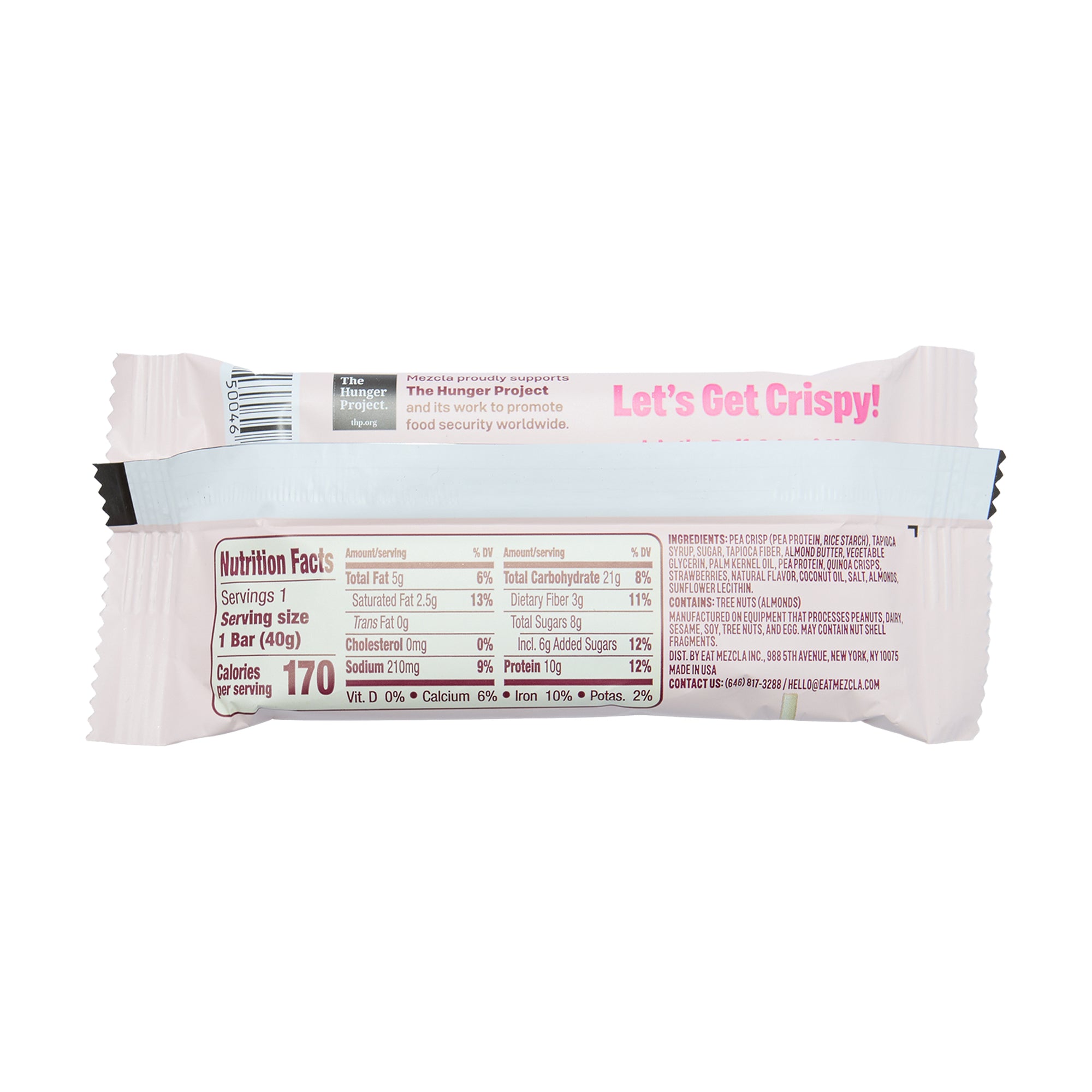 Mezcla Bar Frosted Strawberry