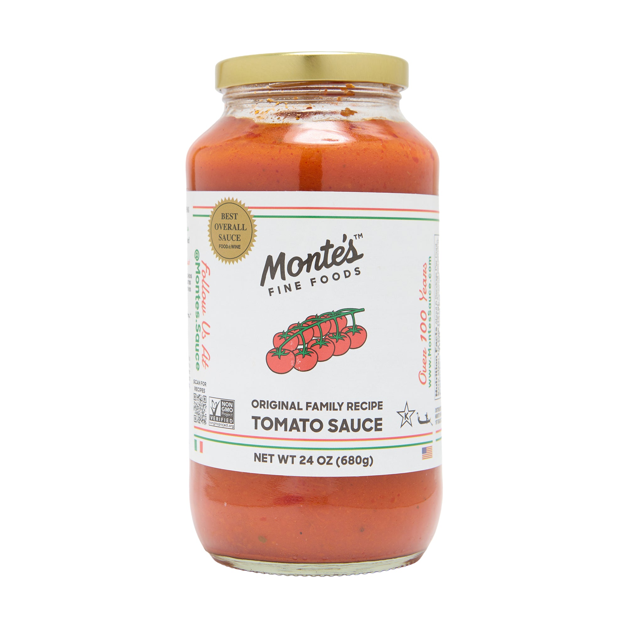 Montes Tomato Sauce Original 24 oz