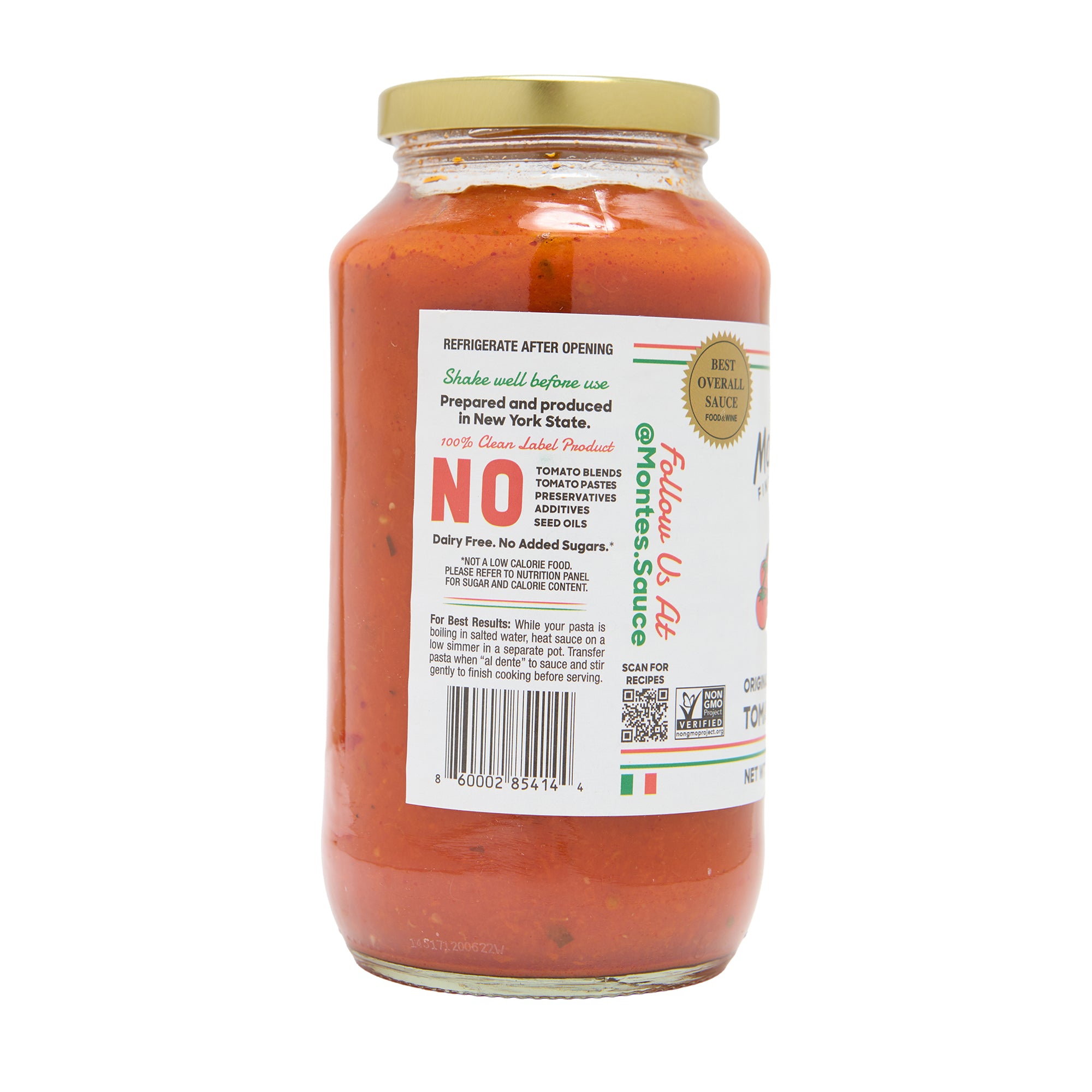 Montes Tomato Sauce Original 24 oz