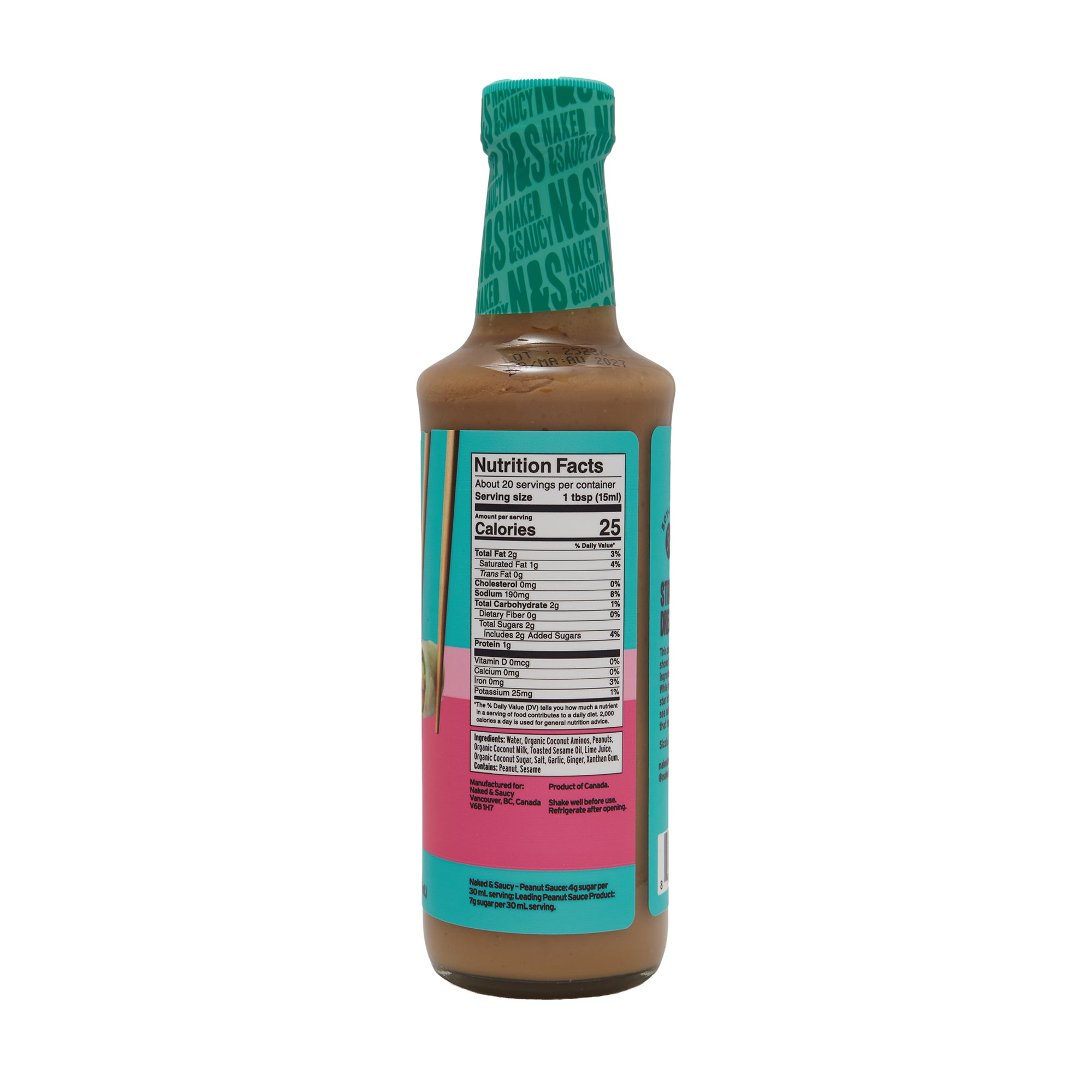 Naked and Saucy Sauce Peanut